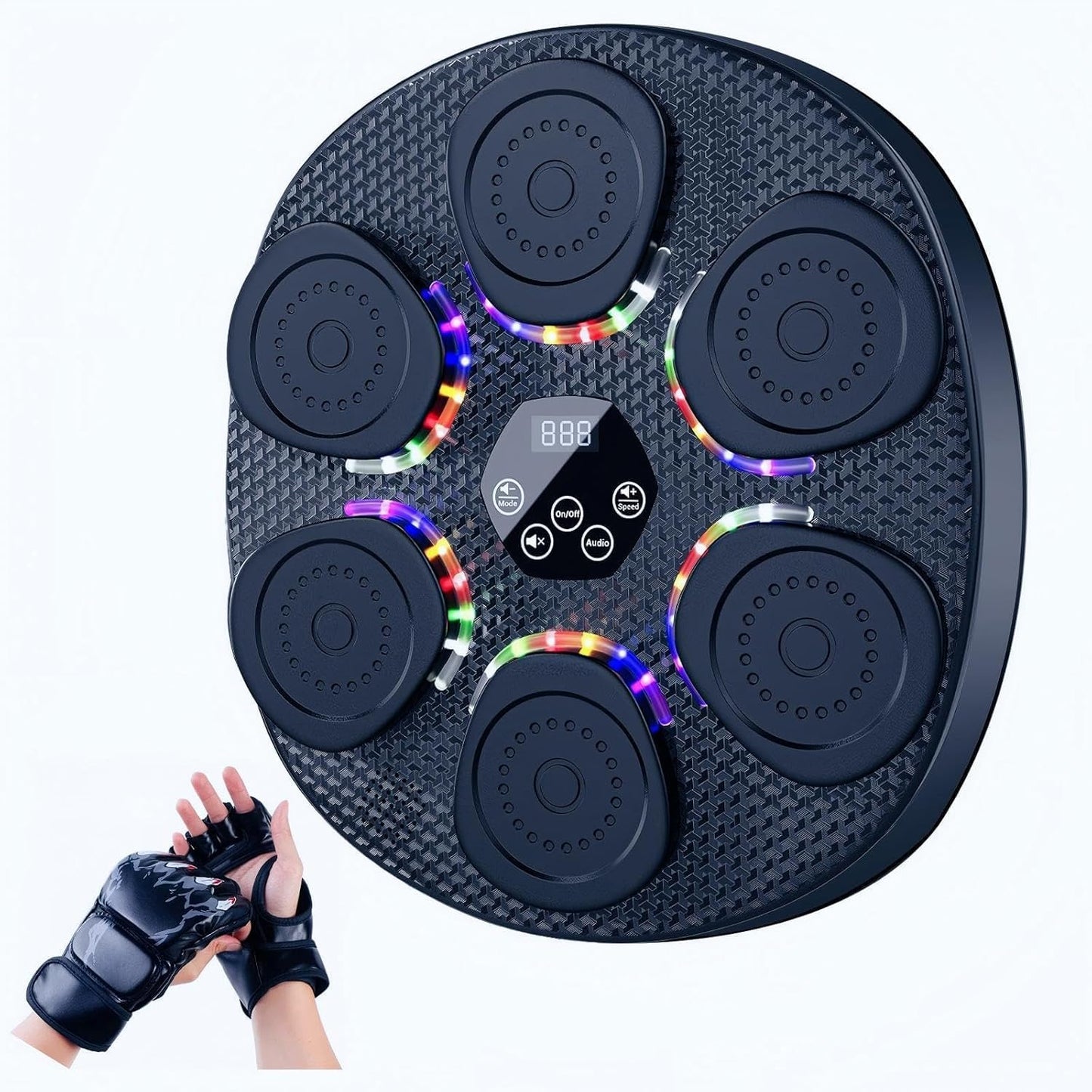 Smart Music Boxing Machine with Gloves, Fun Boxing Game Gift for Kids and Adults