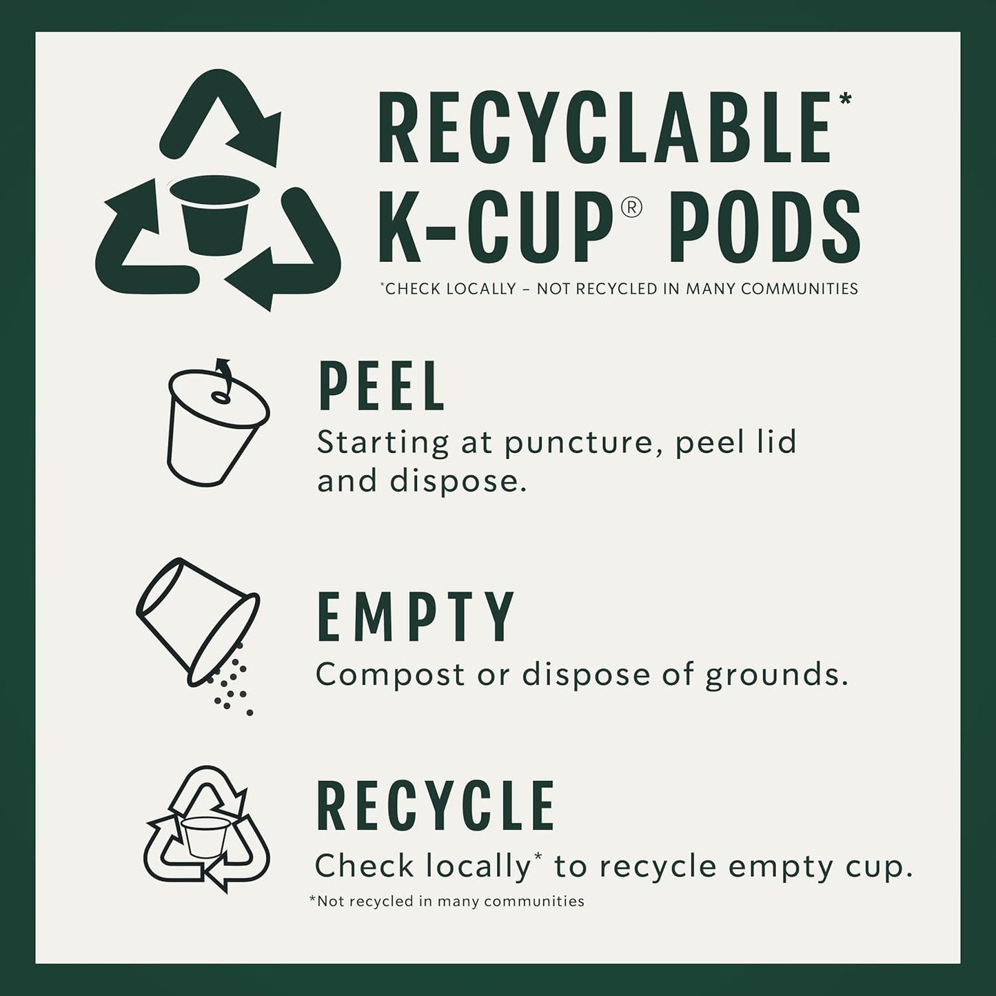 Starbucks K-Cup Coffee Pods - Blonde Roast Veranda Blend for Hot or Iced Coffee | 60 Count