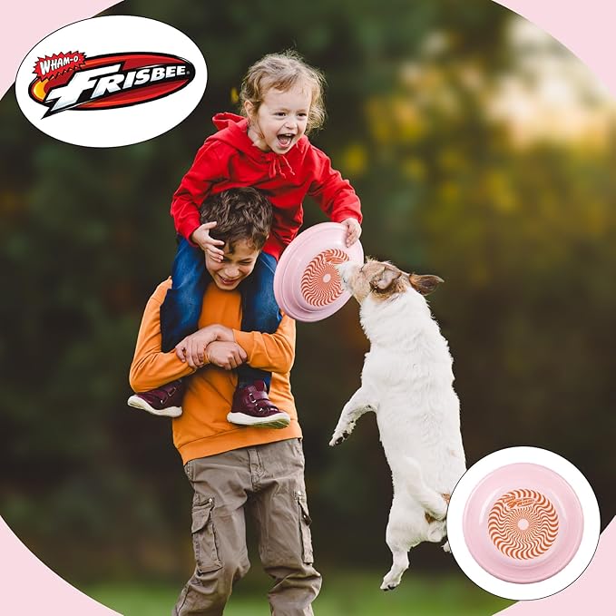 Wham-O Frisbee Fastback Flying Disc, 9.35 Inch Dog-Friendly Lightweight Sports Disc Toy for Outdoor Beach Backyard Games,Team Sports and Family Fun - 100g