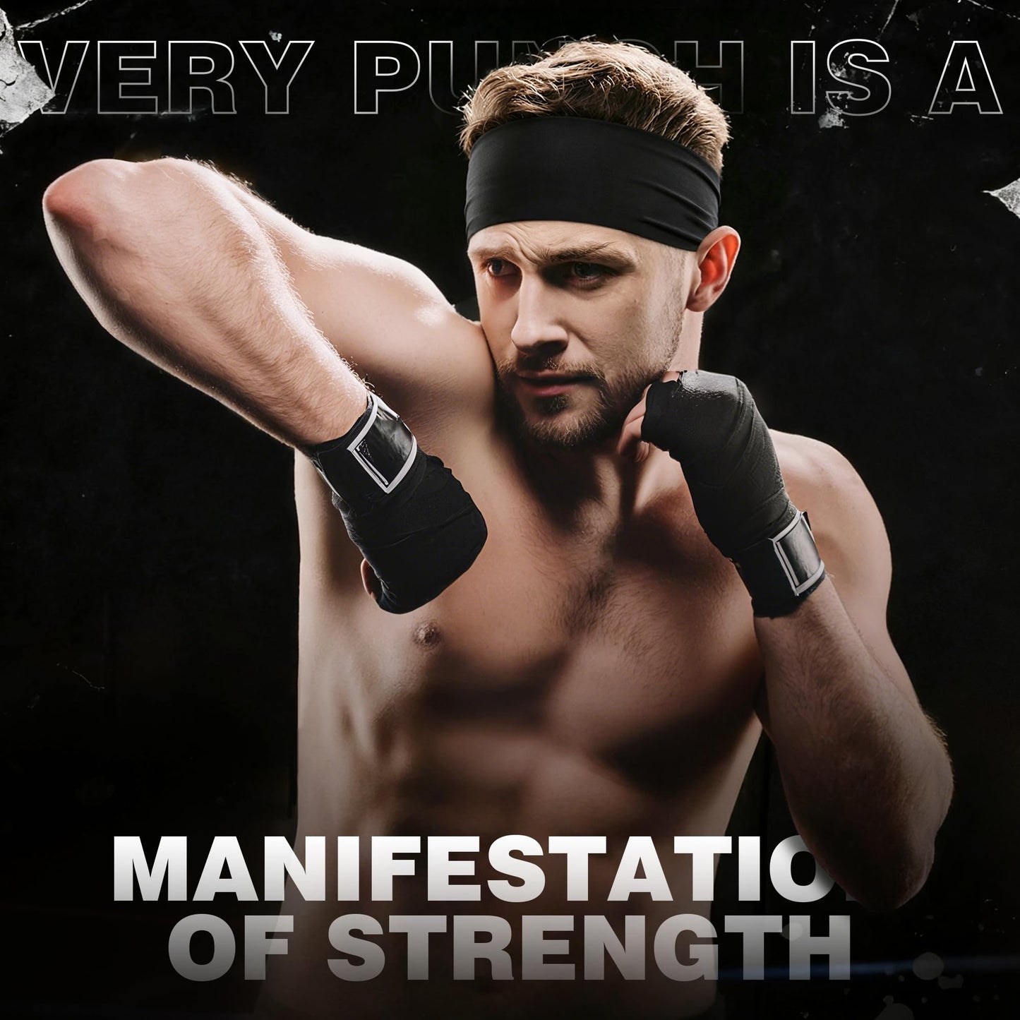Sport Headbands for Men - 7 Pcs Sweat Absorbent Running Headband for Fitness Workout Running Rugby Baseball Yoga High Intensity Interval Training, Unisex Sweatband for Both Men and Women