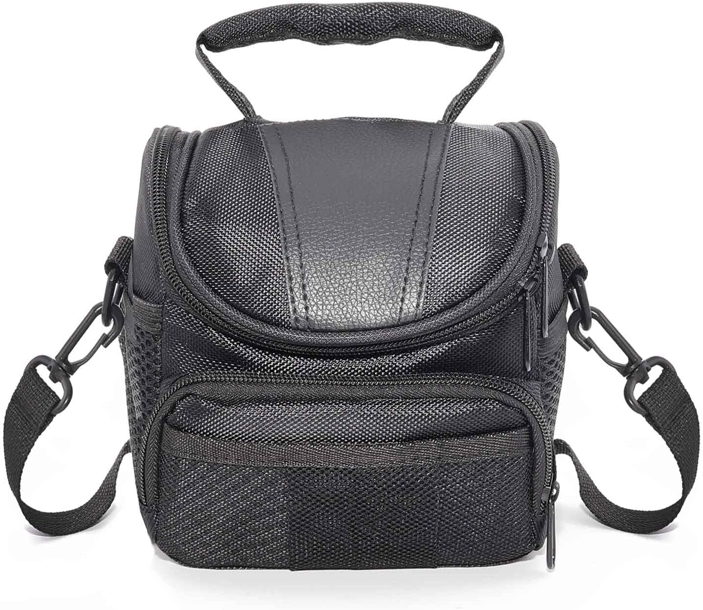 Compact Camera Bag for DSLR/SLR/Mirrorless Shockproof Shoulder Case with Buffer Sponge for Nikon, Canon, Sony, Pentax