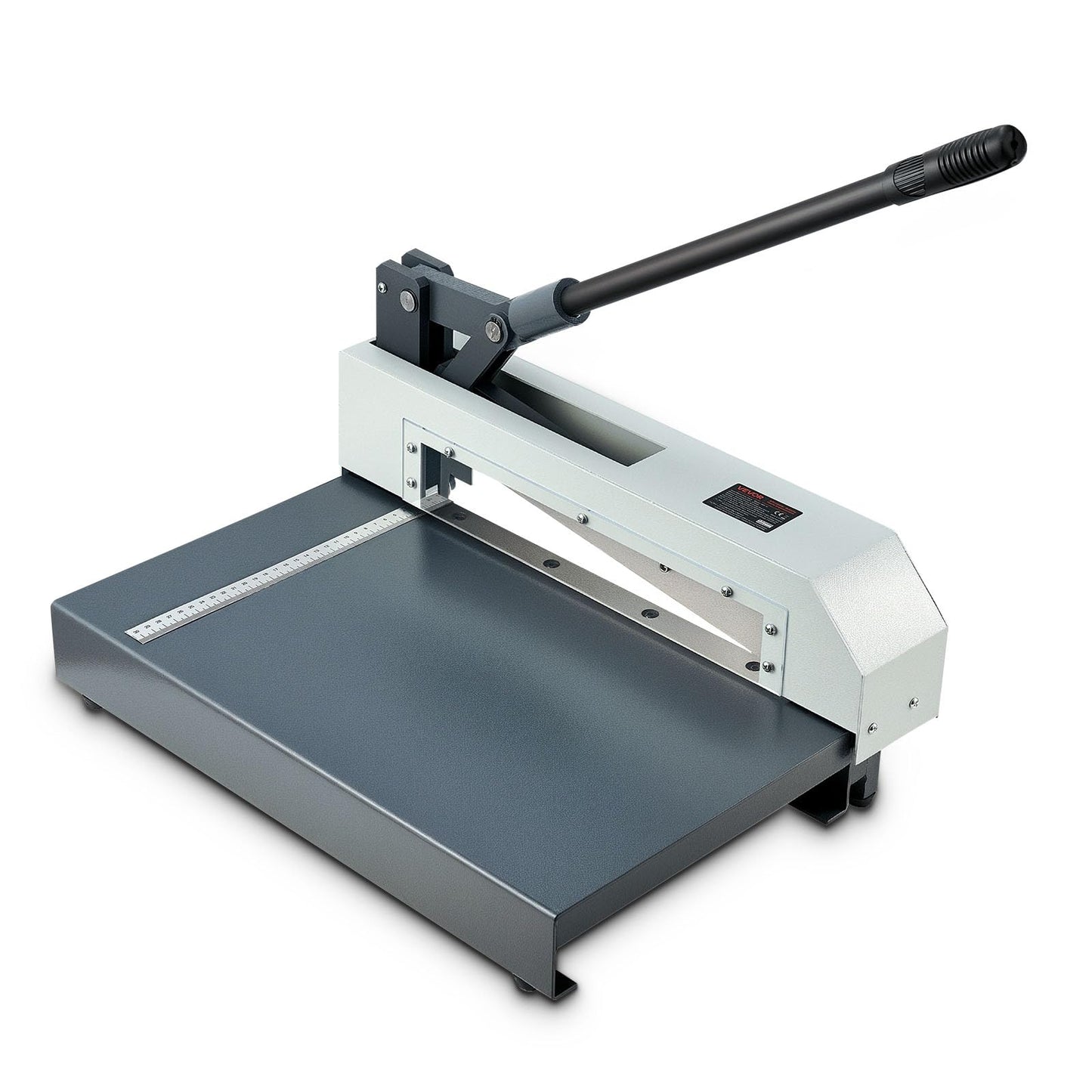 VEVOR Guillotine Sheet Metal Shear, 12 in Manual Hand Plate Shear, Heavy Duty Metal Plate Cutter Tool, with Solid Steel Frame, High Precision, for Cutting PCB Boards, Aluminum, Steel, Copper, Plastic