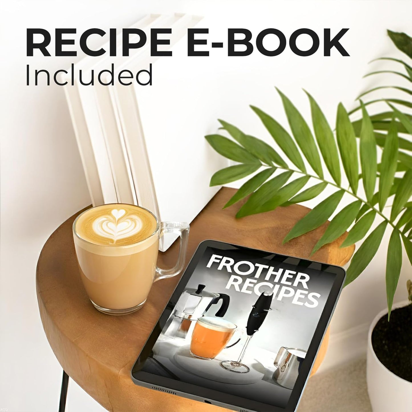 Zulay Kitchen Rechargeable Milk Frother - 3 Speeds & 3 Whisk Attachments - USB Charging for Lattes & Cappuccinos - Black Copper