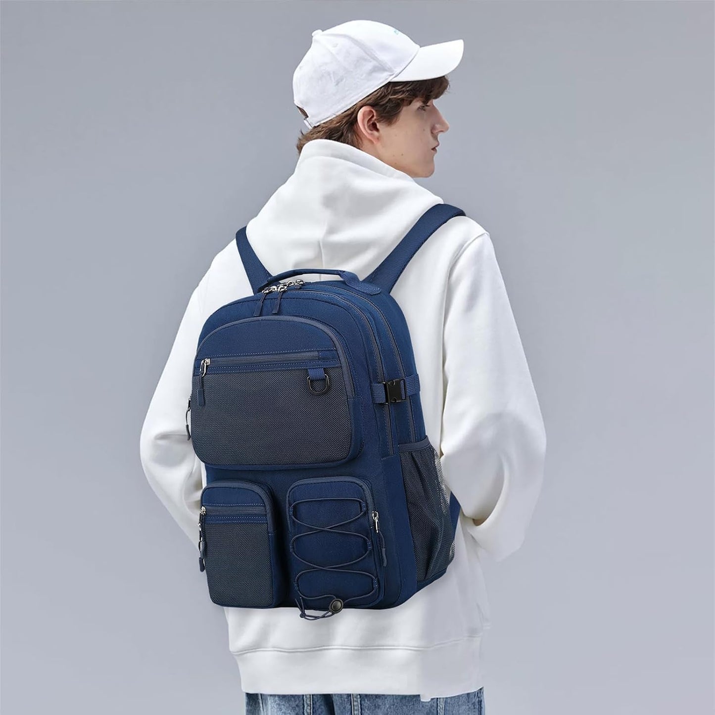 Daypack 15.6 inch Backpack Lohol Water Resistant with Mulitiple Pockets for School Travel Outdoor College, Laptop