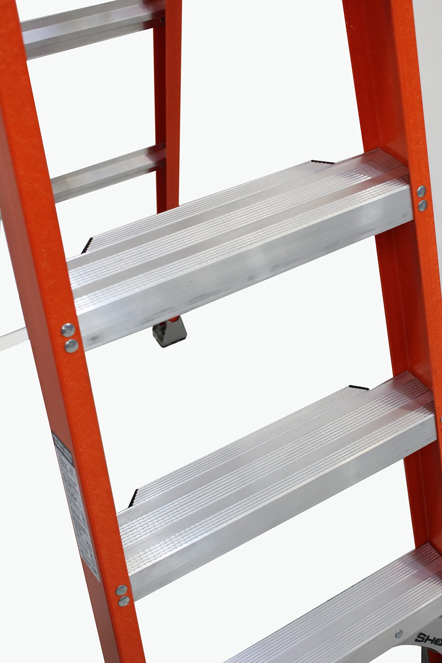 LITE 2' Fiberglass Step Stool Ladder, 300-Pound Capacity, Type IA, LP-3011-02 & 2' Aluminum Step Stool Ladder, 300-Pound Capacity, Type IA, LP-2011-02