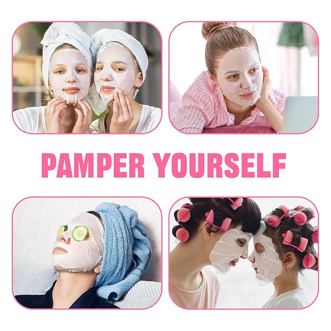 ZealSea Face Masks Skincare, Facial Masks for Women Skin Care, Sheet Masks Beauty with Natural Ingredients, Birthday Party Spa Gift for Kids Teens Girls, Hydrate and Soothe for All Skin Types 21 Pack