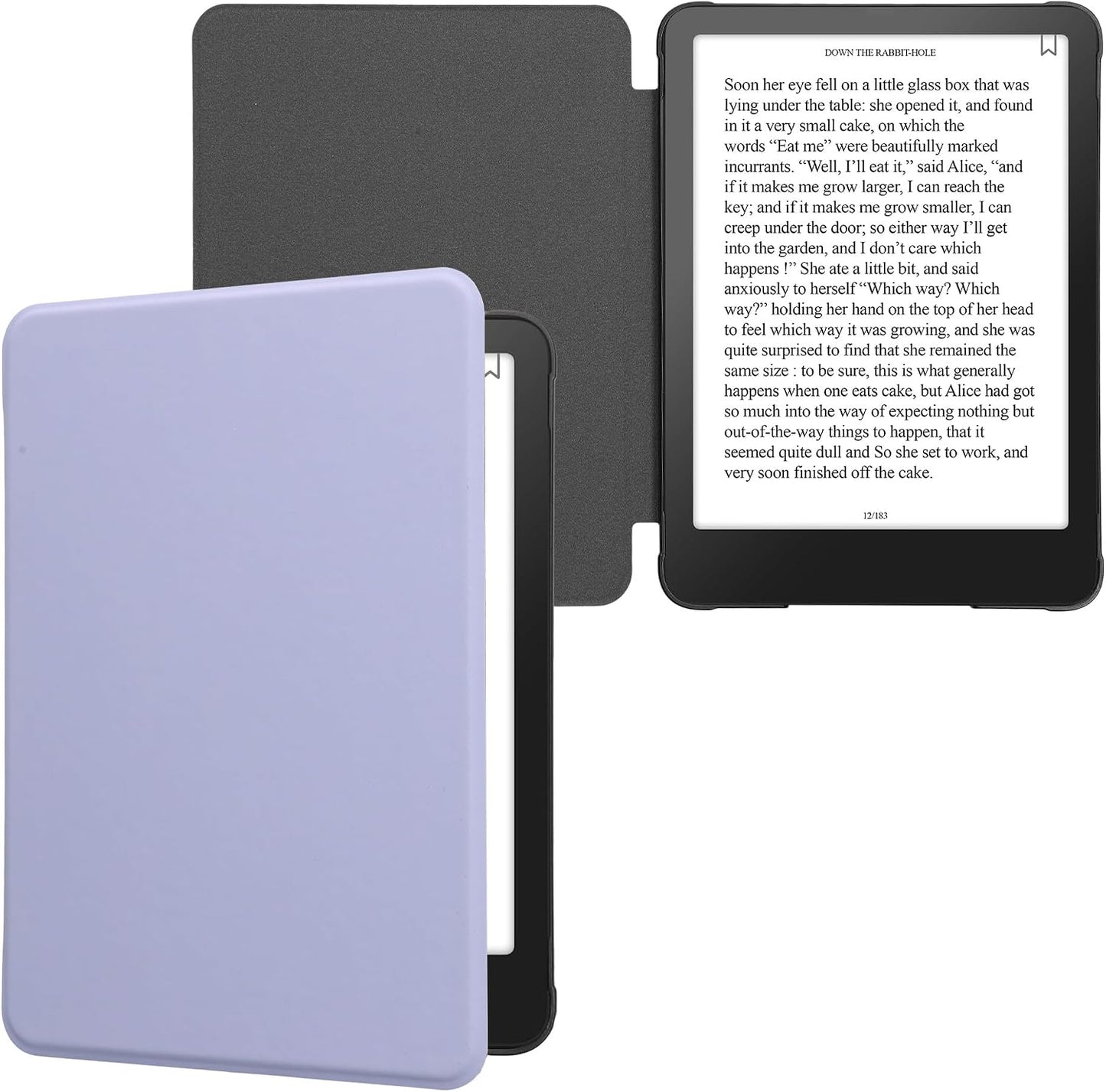 (2024)/Colorsoft kwmobile Case Compatible with Amazon Kindle Paperwhite Case - Cover for eReader with Magnetic Closure
