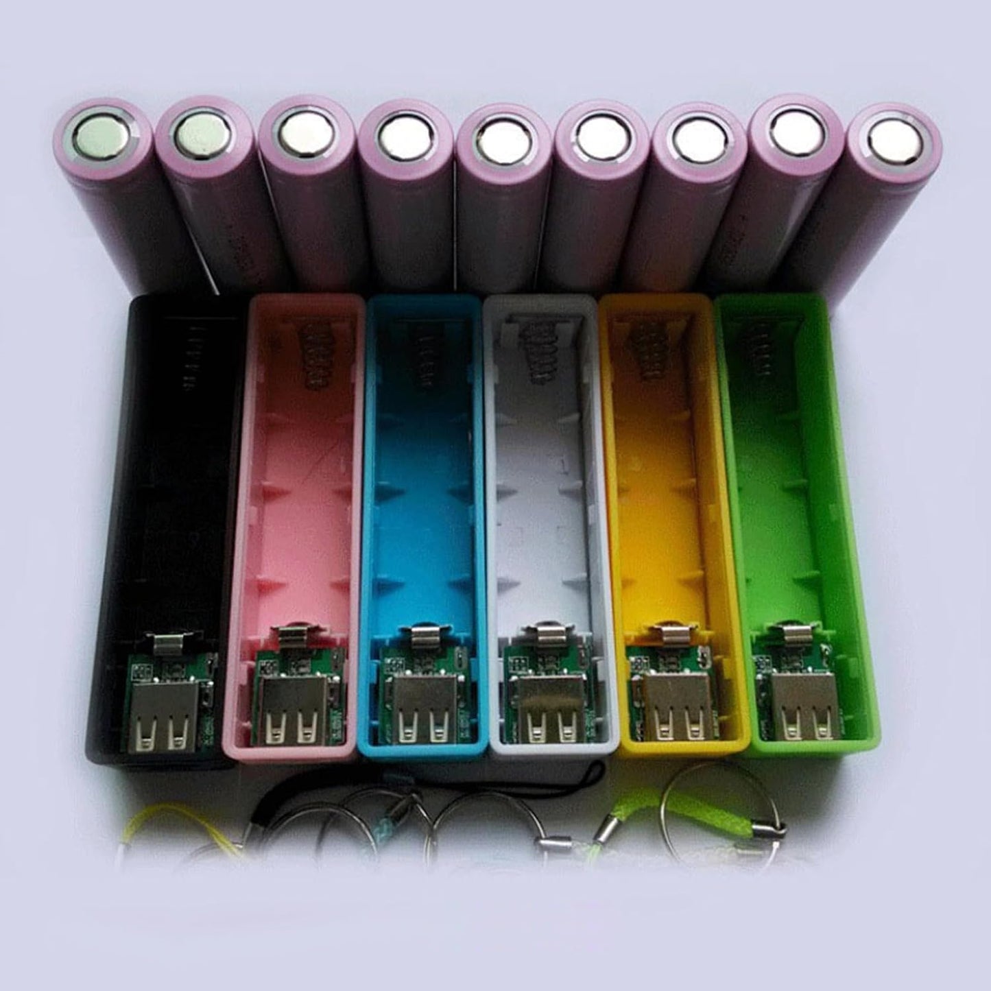 Kaeltsyn 18650 Battery Box Lightweighted Small Power Housing Case for Students and Business Professional Durability