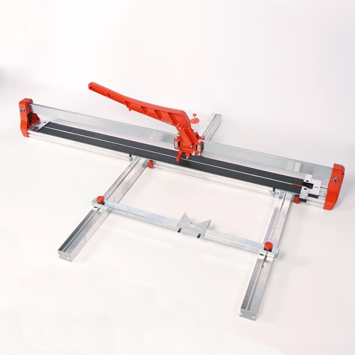 ROJOO 48inch Manual Tile Cutter Machine Single Slide Rail Adjustabl Ceramic Porcelain Tile Floor Cutting Heavy Duty 1200mm