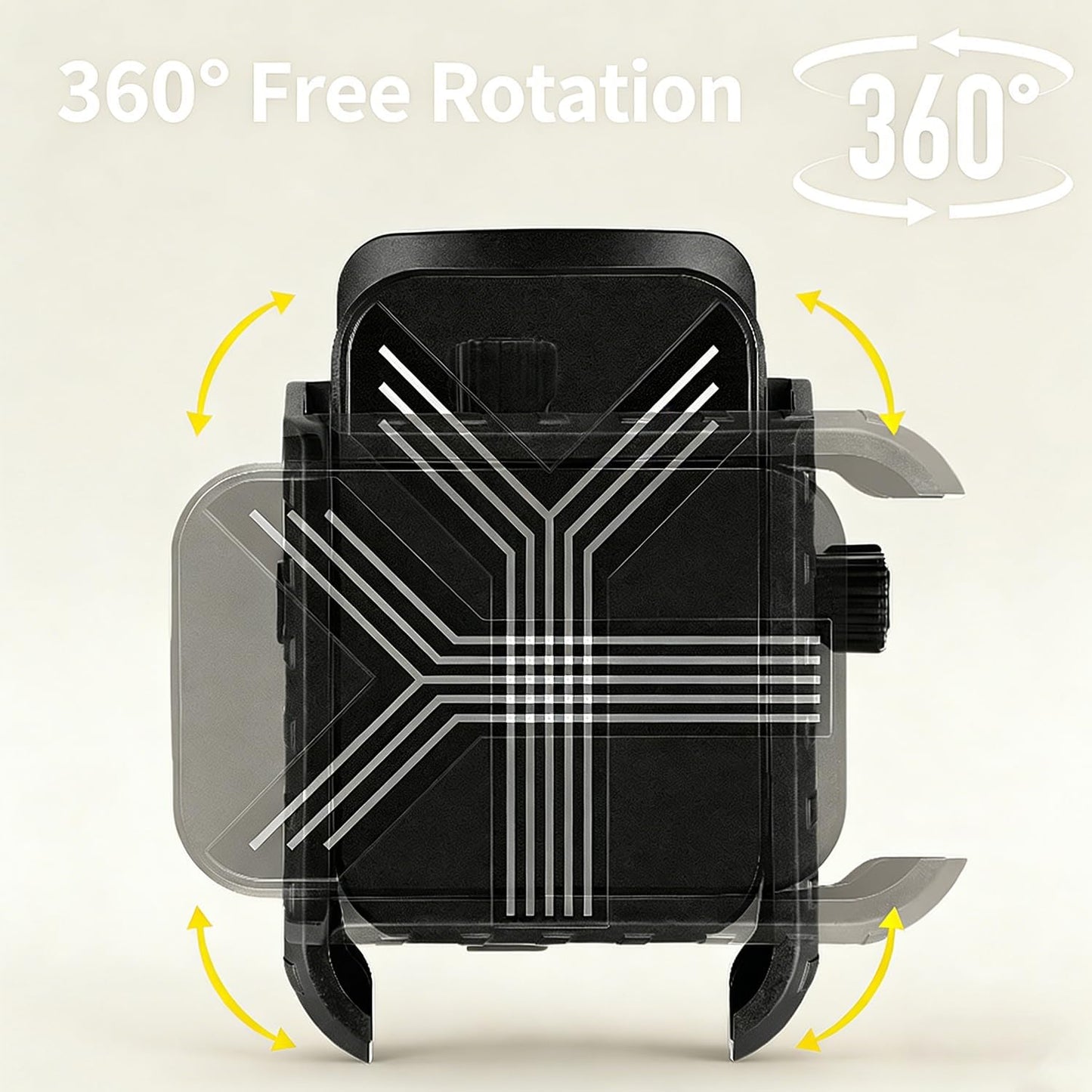 BOROLA 2-in-1 360 4.7-7.2 Wrist & Arm Phone Holder, Rotatable Universal Sports Phone Mount for Running Cycling Gym.