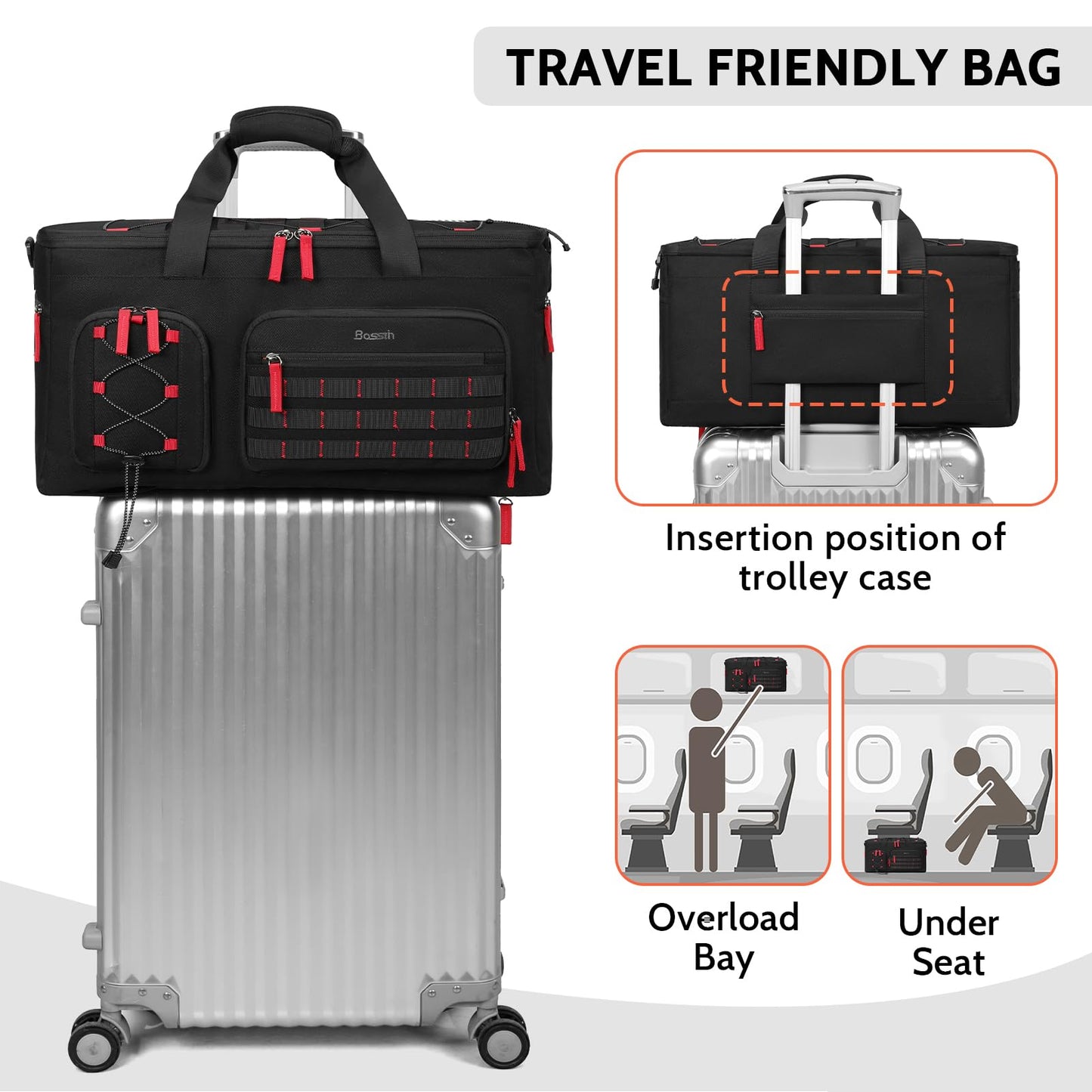 DJ Cable Gig Bag for Equipment, DJ Cable Organizer Backpack with Detachable Dividers and Padded Bottom, DJ Mixer Bag for Music Gear Accessories with 15.6'' Laptop Compartment (Black)