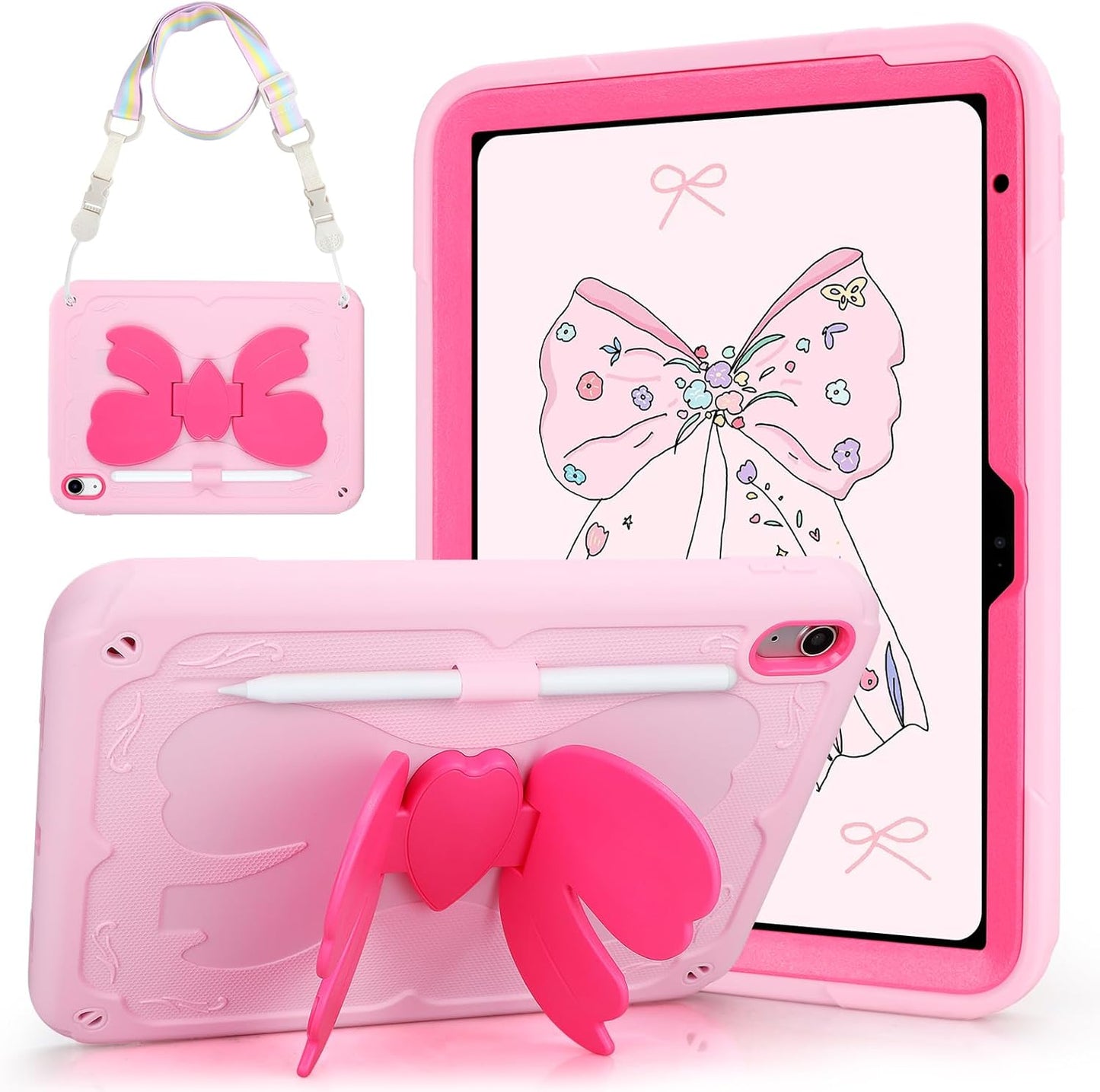 VOFUOE A16 11th 2025 11 Inch, 10th 2022 10.9 Inch for iPad Case Generation for iPad Generation Case for Kids Girls