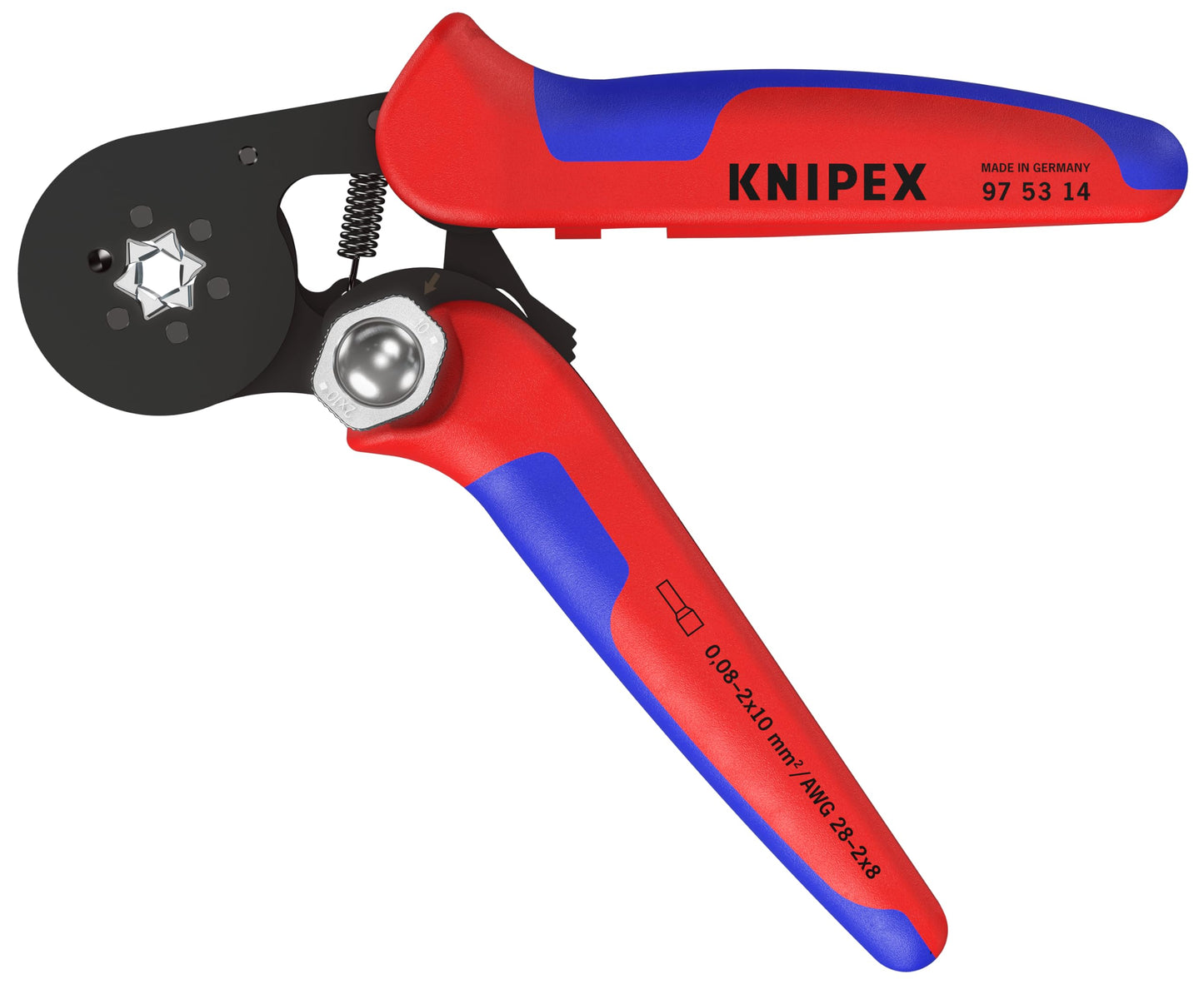 KNIPEX - 97 53 14 Tools - Crimping Pliers, Self-Adjusting (975314)