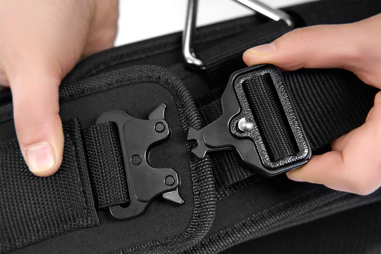 Weighted Dip Belt for Weight Lifting With Chain 46" and Loading Straps,Weighted Belt,Pullup Dip Weight Belt with Chain, Weighted Pull Up Belt for Weights,Belt Squat Belt with Chain Black