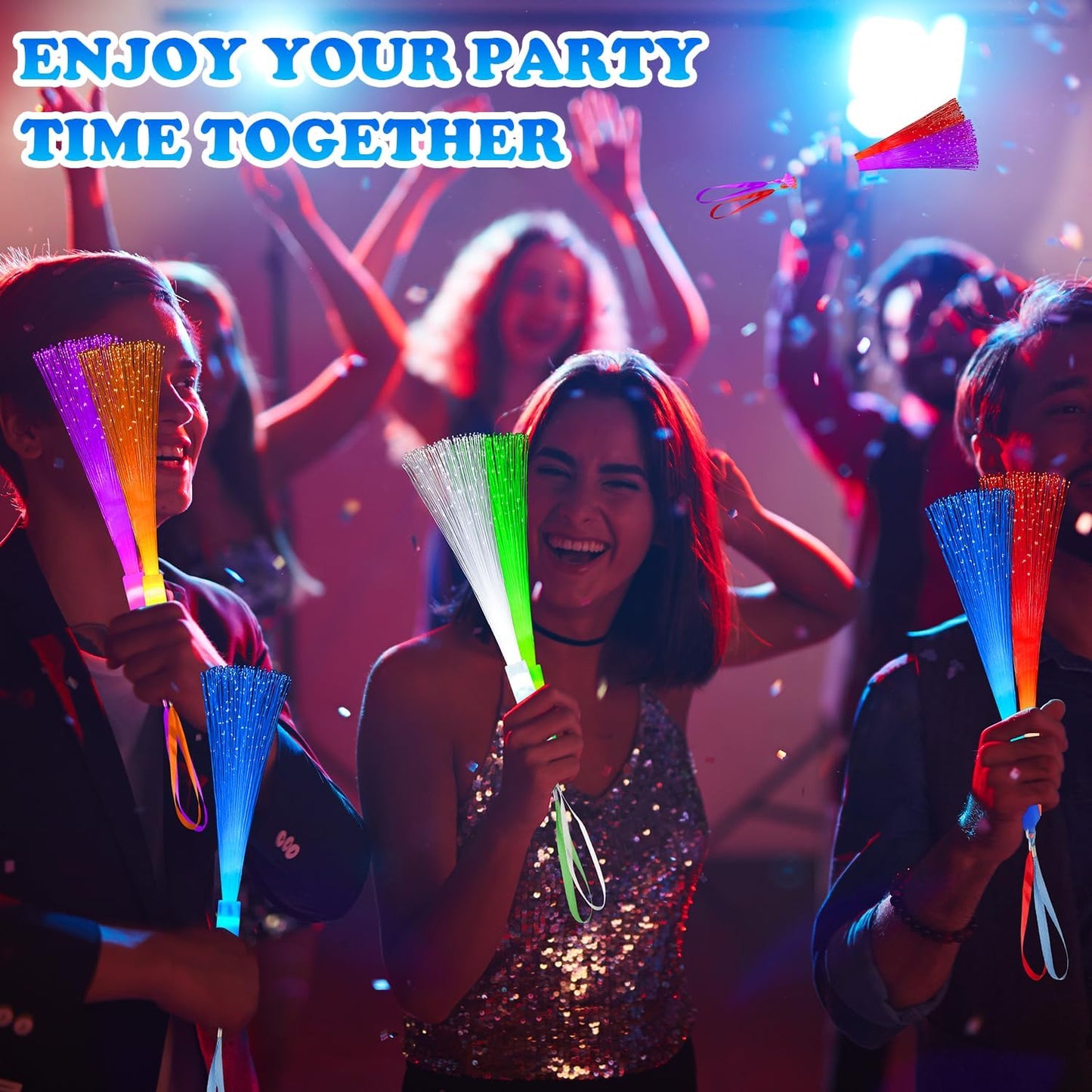 Skiennix Glow Sticks - 6 Pack Neon Party Favors for Kids | Light Up Camping & Birthday Essentials