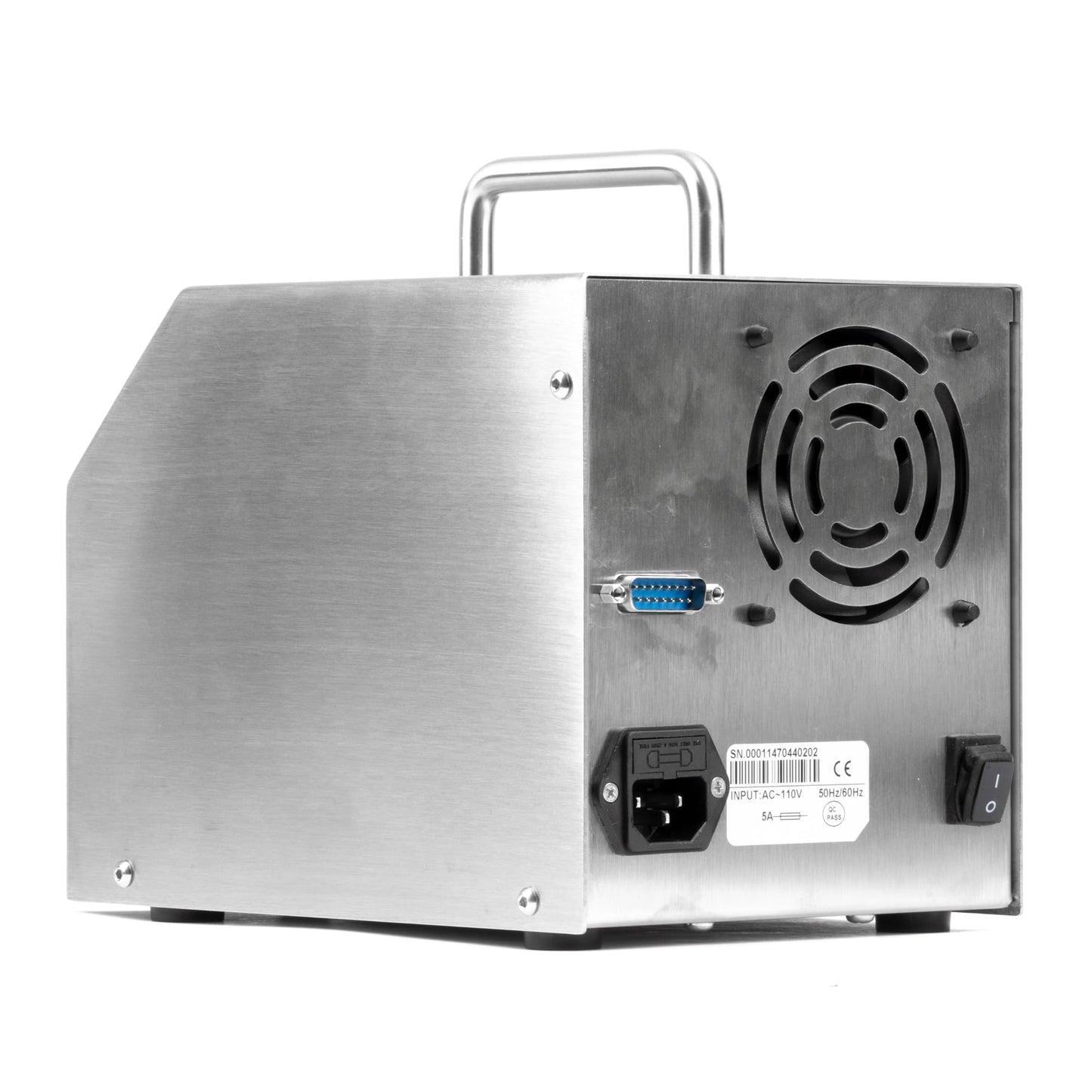 U.S. Solid Industrial Peristaltic Pump, 1-Channel 0.211-3600 mL/min, 0.1-600 RPM, RS232 Control, Servo Motor Dosing Pump with SS Housing, Includes 15# 24# 35# 36# Silicone Tubing & Connectors