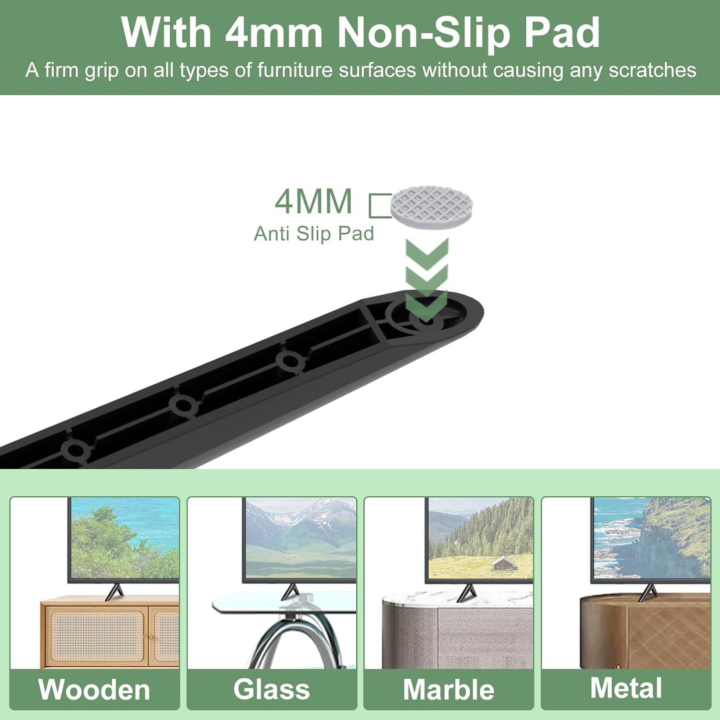 40H5590F 40H4F 40H3F9 40H4030F1 43H4F 43H4030F 43H4030F1 Set, TV Stand Legs for Hisense TV Legs, for Hisense TV TV