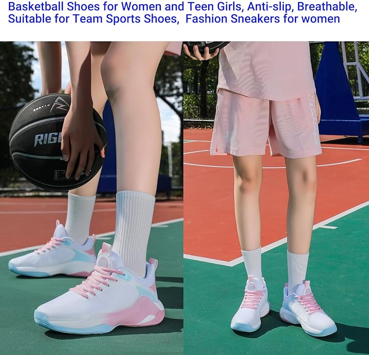 Beita Basketball Shoes for Women Fashion Sneakers Sport Shoes Anti Slip Breathable