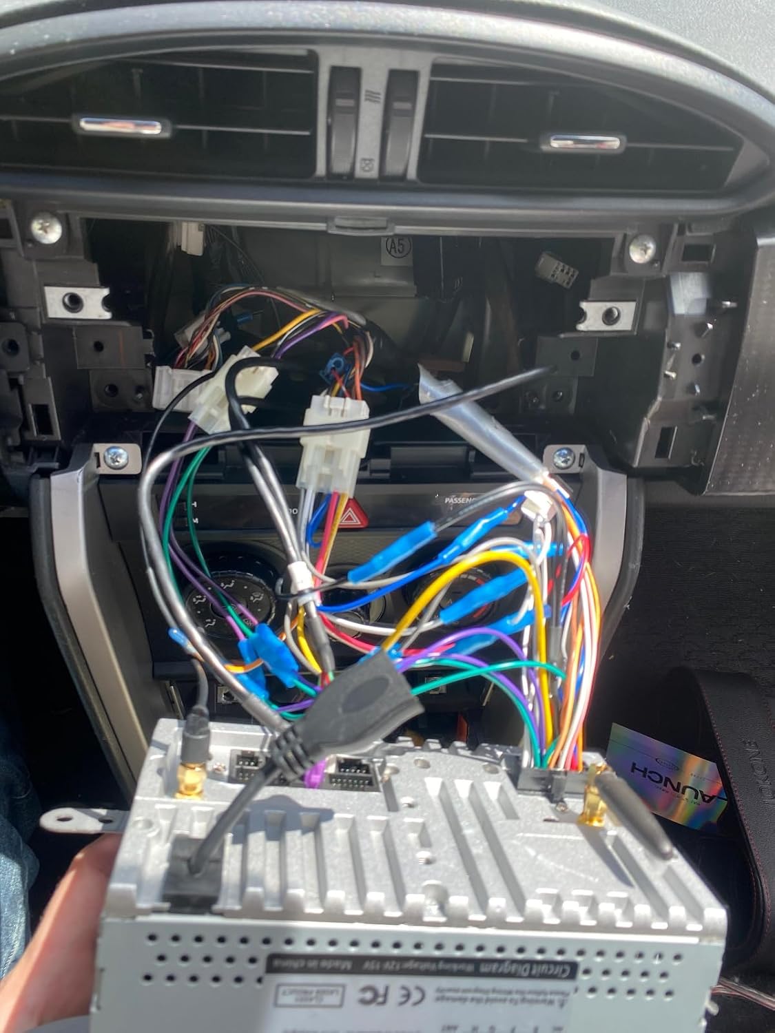EZYUMM (1987-Up) 4 Universal Radio Wiring Harness for Toyota Vehicles - Speaker Plug & Play Stereo Installation Adapter
