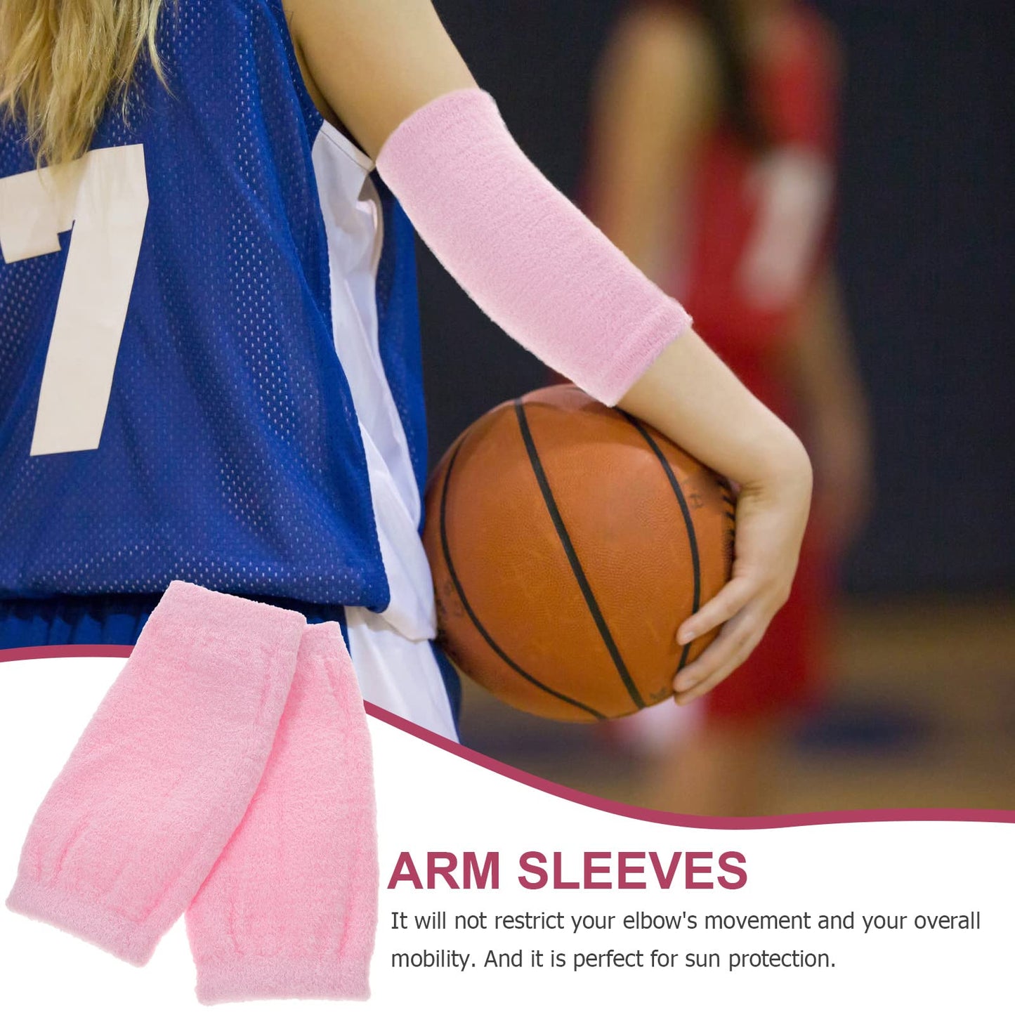 Healifty Gel Elbow Moisturizing Sleeves for Women Soft Elbow Cover Pads for Dry Cracked Softening Skin Care SPA Heel Socks Breathable Brace Protection for Calloused Reduce Wear