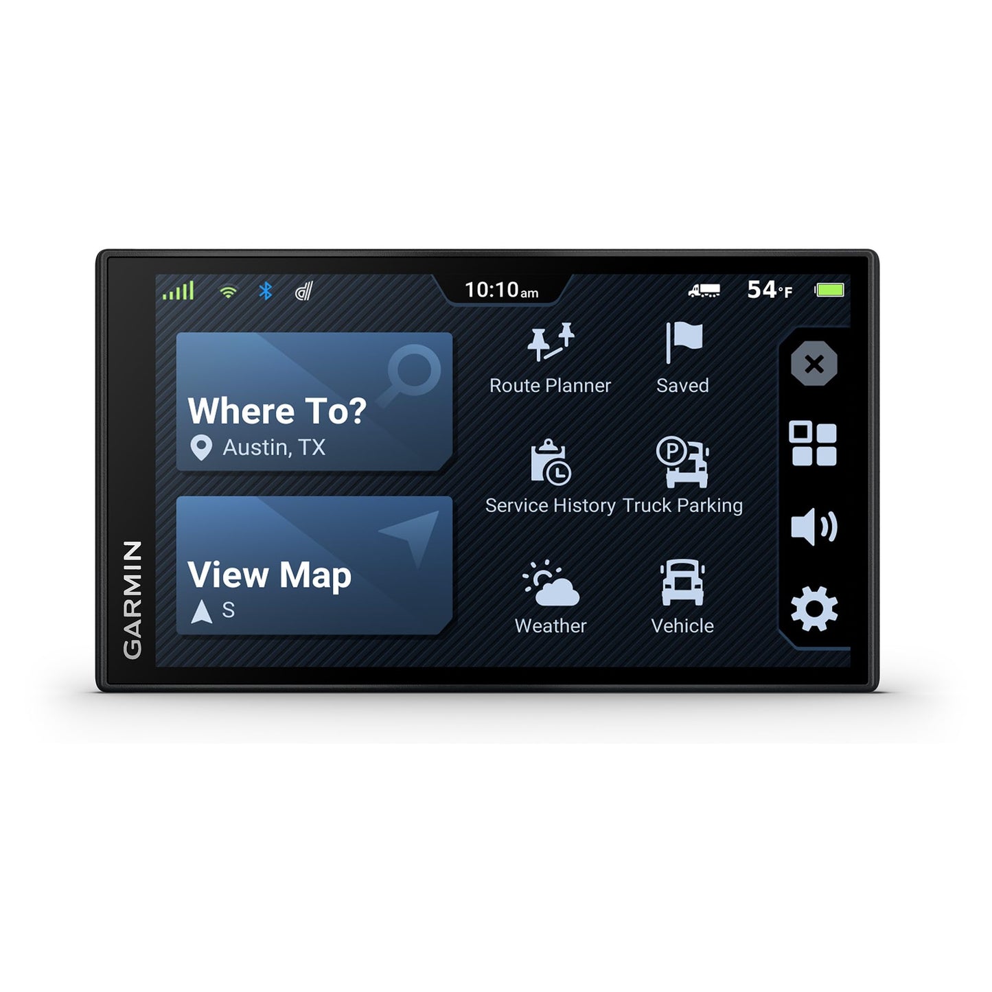 Garmin dēzl™ OTR620, High-Res 6” GPS Truck Navigator, Custom Routing, Satellite Imagery, Wind Speed, Community-Shared Loading Docks, Truck Entrances, Parking Availability