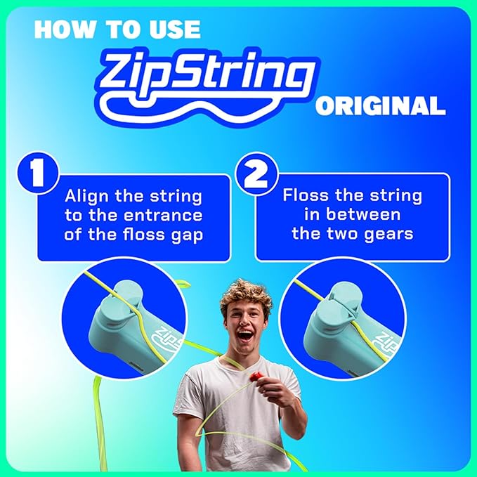 Original - As Seen on Shark Tank - Classic Rope Launcher Toy, Perfect for Kids & Adults - Fly a String Loop in The Air for Endless Tricks & Fun, Wonderment Awaits, Aesthetic Aqua