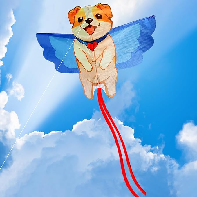 HENGDA KITE Animals Kite for Kids Beginners and Adults Cute Design High Definition Printing Easy to Carry