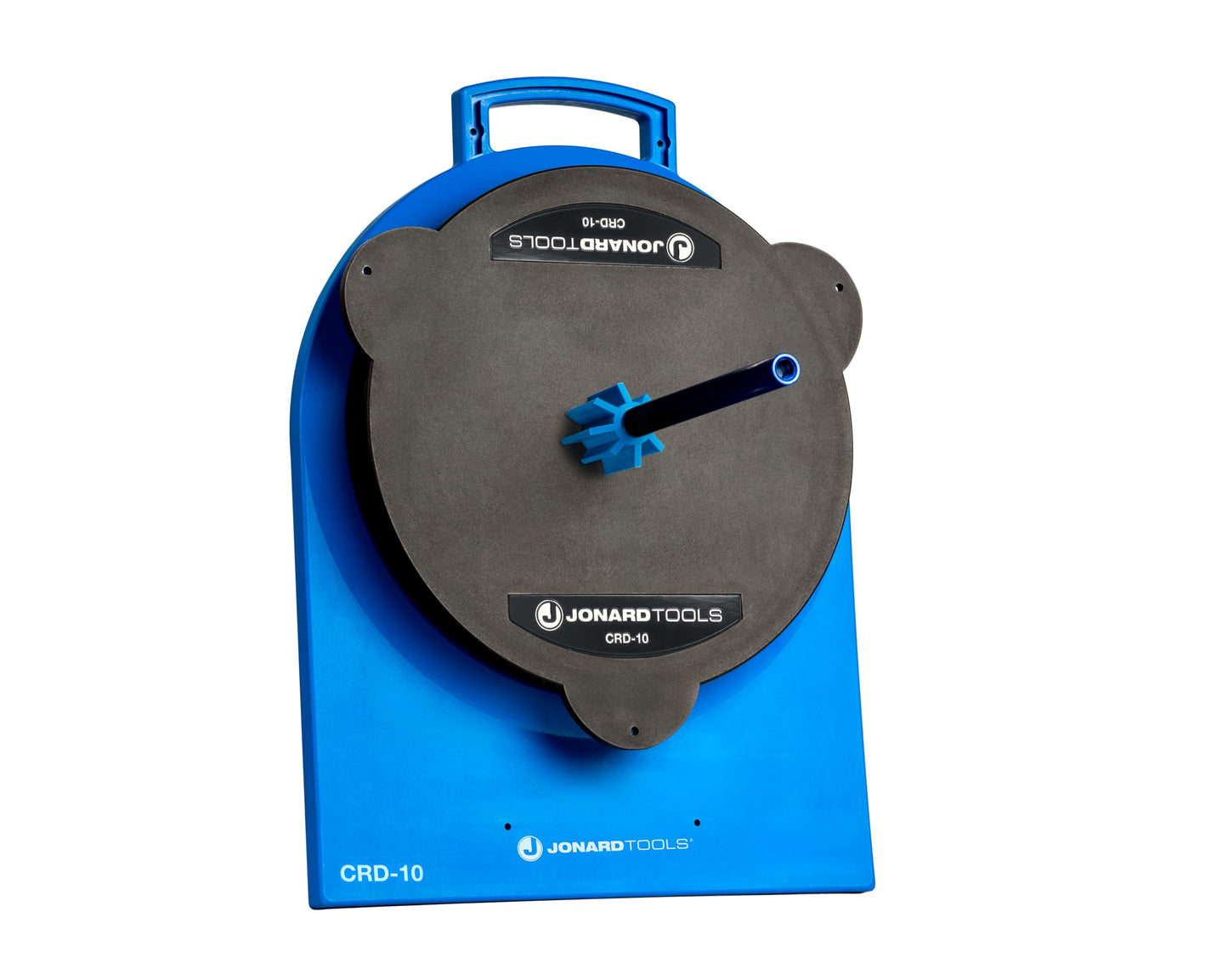Jonard Tools CRD-10 Cable Reel Dispenser, 10" Diameter - Compact & Portable Cable Drum Stand with Non-Slip Rubber Feet, Heavy Duty, Holds Up to 700 lb (318 kg)