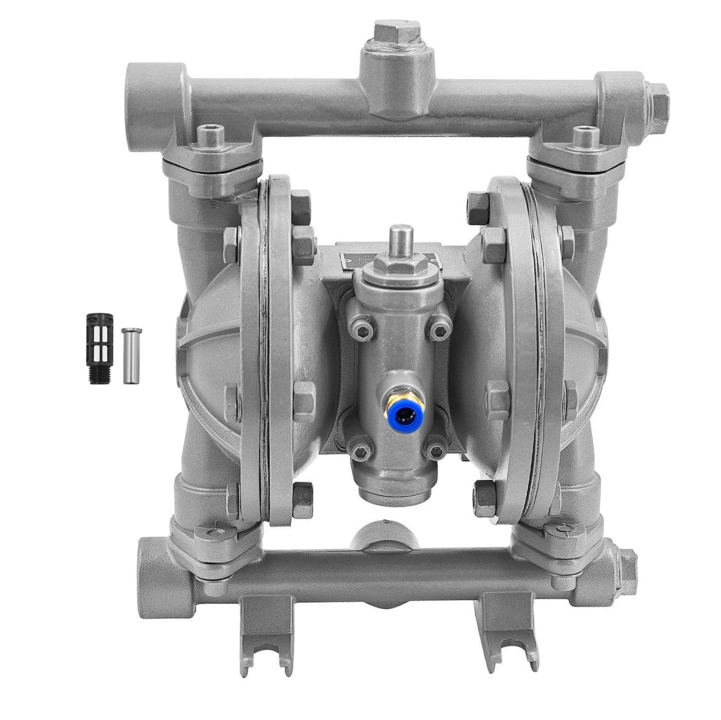 Air Operated Double Diaphragm Pump 1/2 inch Inlet/Outlet Max 115PSI Pneumatic Waste Oil Transfer Pump 16 GPM/60 LPM Replace#DP34-001