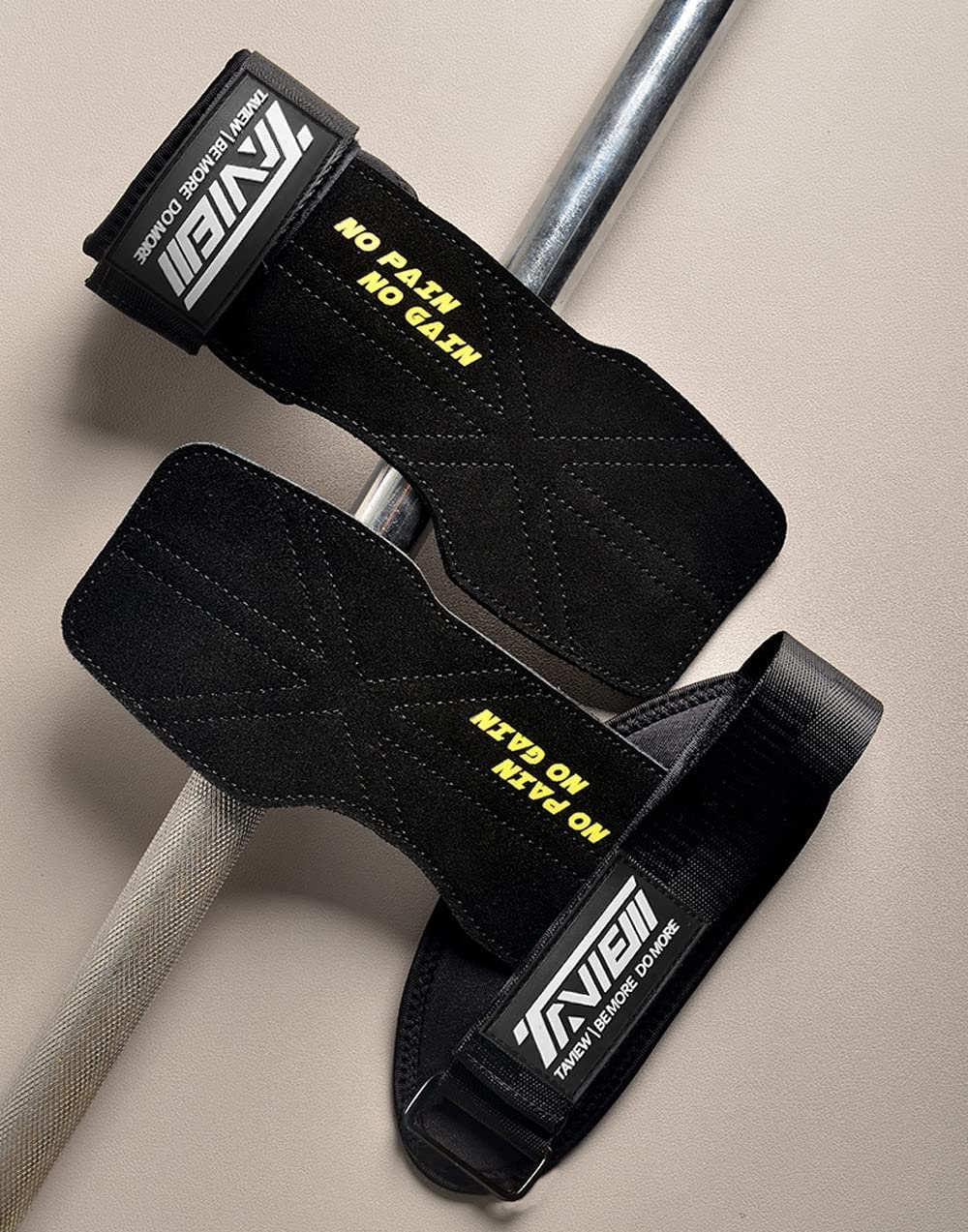 Wrist Straps for Weightlifting for Maximum Grip Support - Lifting Deadlift Strap & Weight Lifting Grips Gloves for Working Out Pull Up Deadlifting & Shrugs