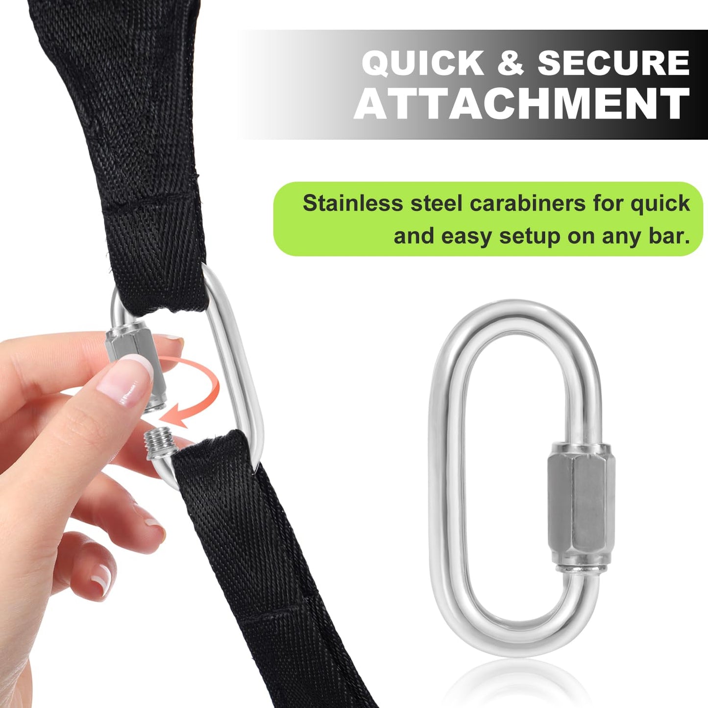 Hanging Ab Straps for Pull Up Bar, Fitness Abdominal Slings Straps for Core Strength Training, Pull Up Straps for Abdominal Leg Raise Exercise Fitness Workout Strength Training