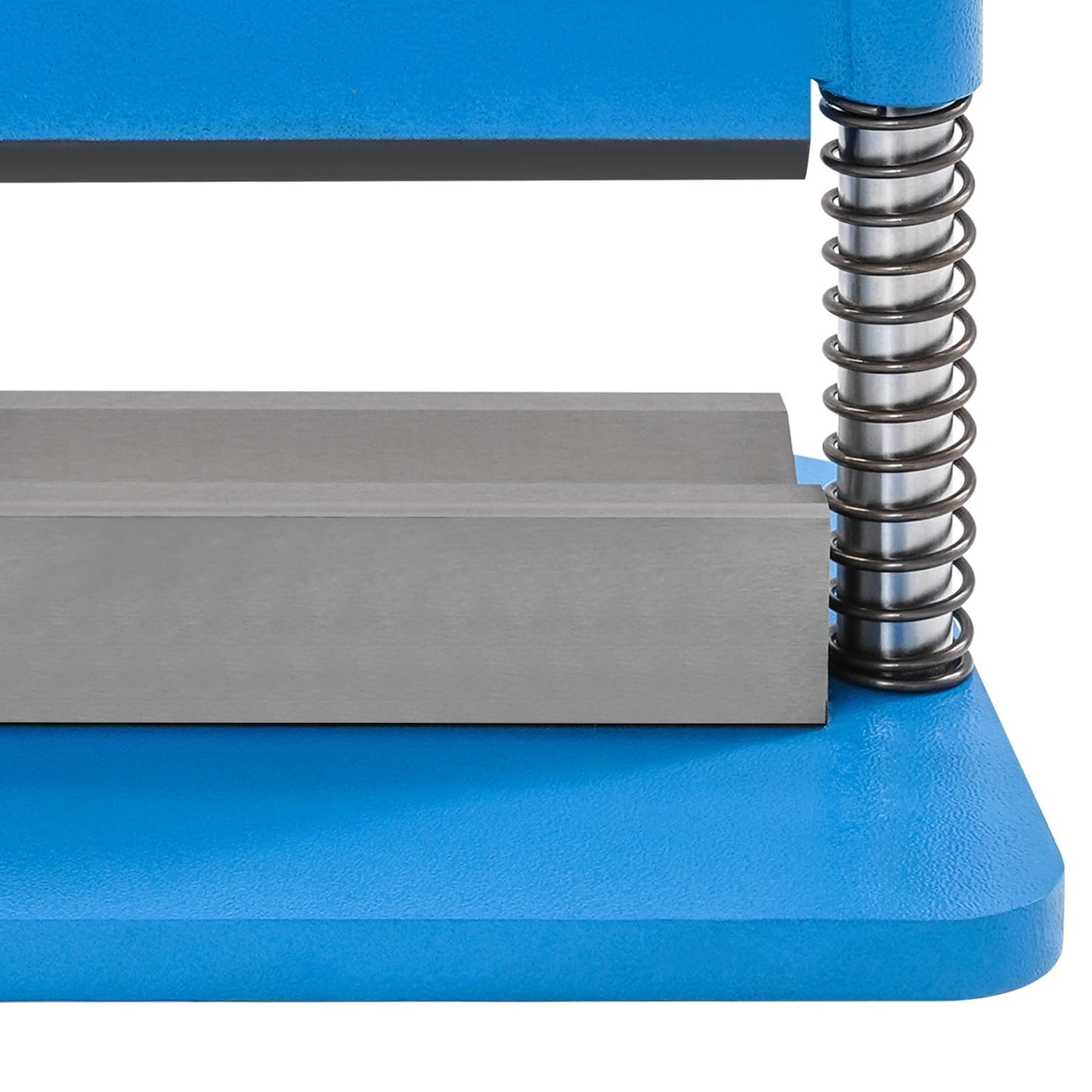 BOPRCSH 12inch Press Brake Attachment, Hydraulic Shop Presses Bending Brake Metal Bending Machine, Heavy Duty Metal Bending Tool for 12 or 20-Ton Hydraulic Workshop Presses (Blue)