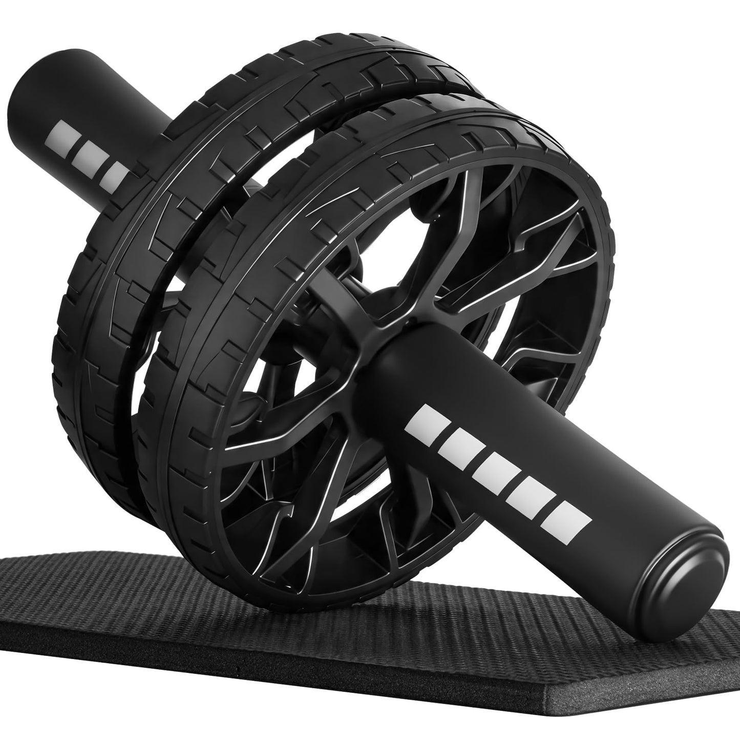 Citufuol Upgraded Ab Roller Wheel, Abdominal Core Workout Equipment for Home Gym with Knee Pad, Full Body Strength Training Fitness Tool for Men and Women