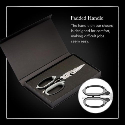 Hammer Stahl Kitchen Shears - Premium Stainless Steel Blades for Effortless Cutting