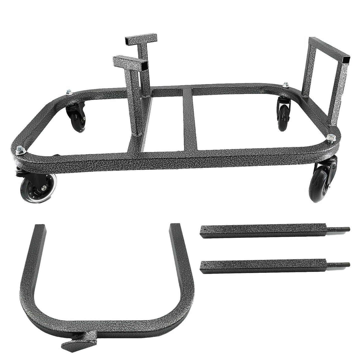 Bull Boost Performance K Series K20 K24 Engine Cradle Stand Cart Quick Block Handle Bars Casters K Swap, BBP-001-KCART-BK