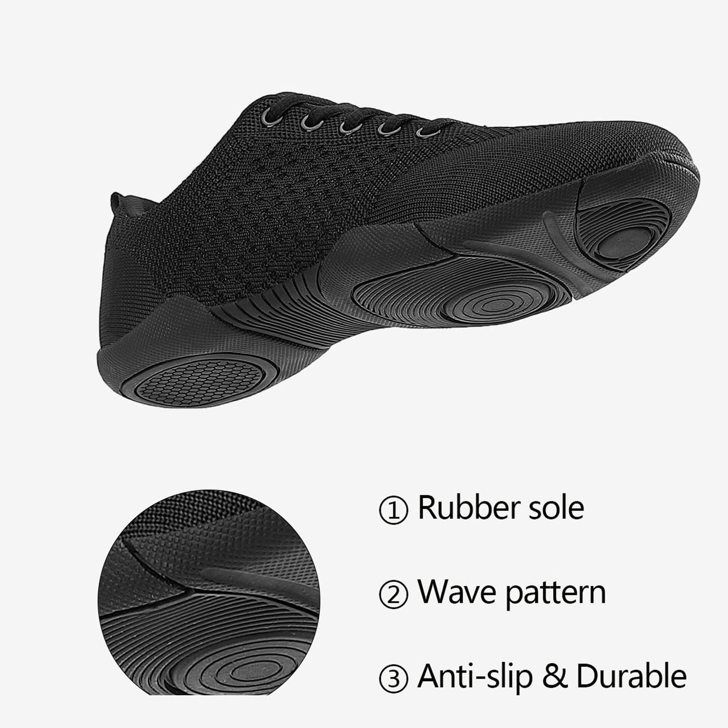 CheeryEase Girls Cheer Shoes Youth Black Cheerleading Shoes Lightweight Breathable Cheer Competition Athletic Training Dance Sneakers Size Little Kid 13