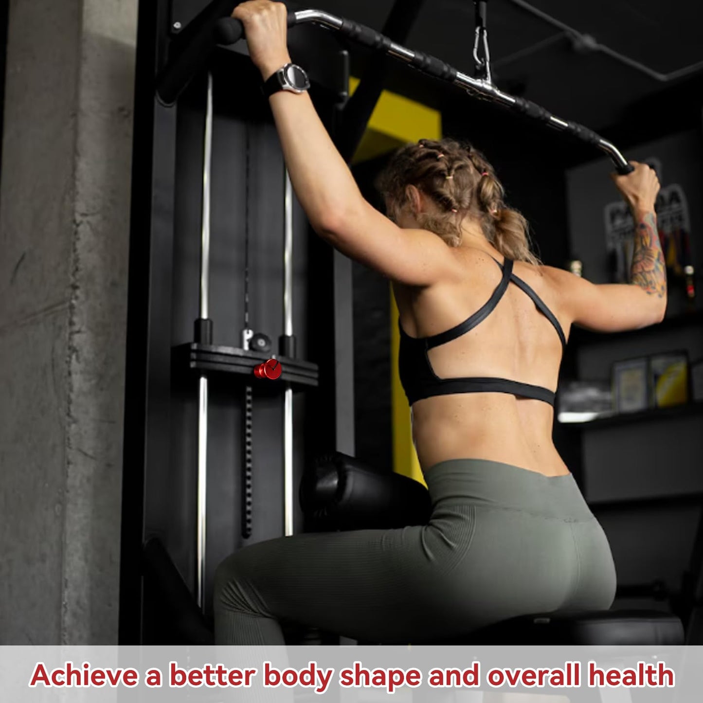 Frdhee 2Pcs Weight Stack Pin, Universal Magnetic Weight Pin with Pull Rope, 0.4 Inch Aluminum Alloy Gym Pin Weight Machine Pin for Home Gym Exercise Machine Accessories
