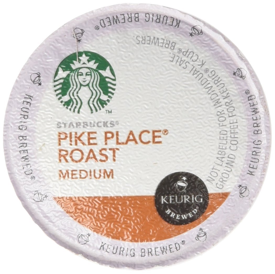 Starbucks Pike Place Roast K-Cup Pods - Rich Flavor for Keurig Brewers | 54 Count