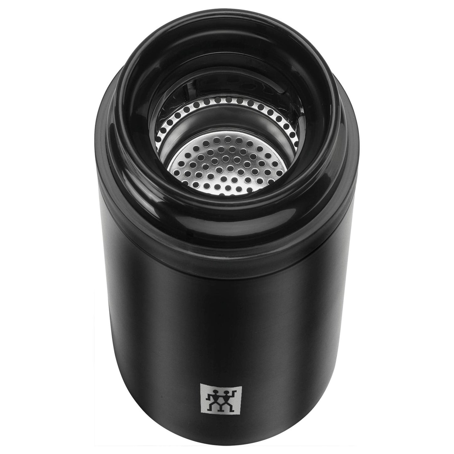 ZWILLING Thermo 14.2 oz Tea & Fruit Infuser Bottle - Matte Black