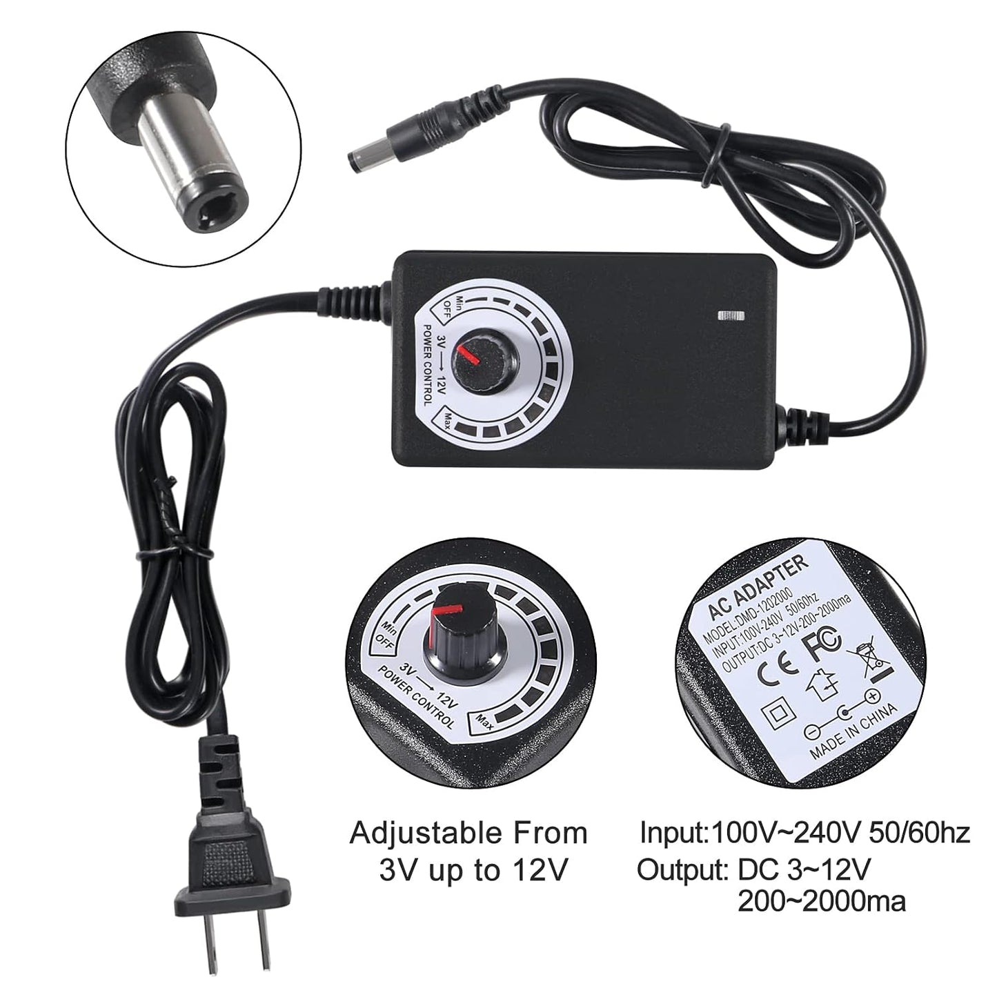 2pcs 120x25mm 110V 220V 3 12V Blower Cooling Fan AC Powered Cooling Fan Dual-Ball Bearings to Speed Controller Fan