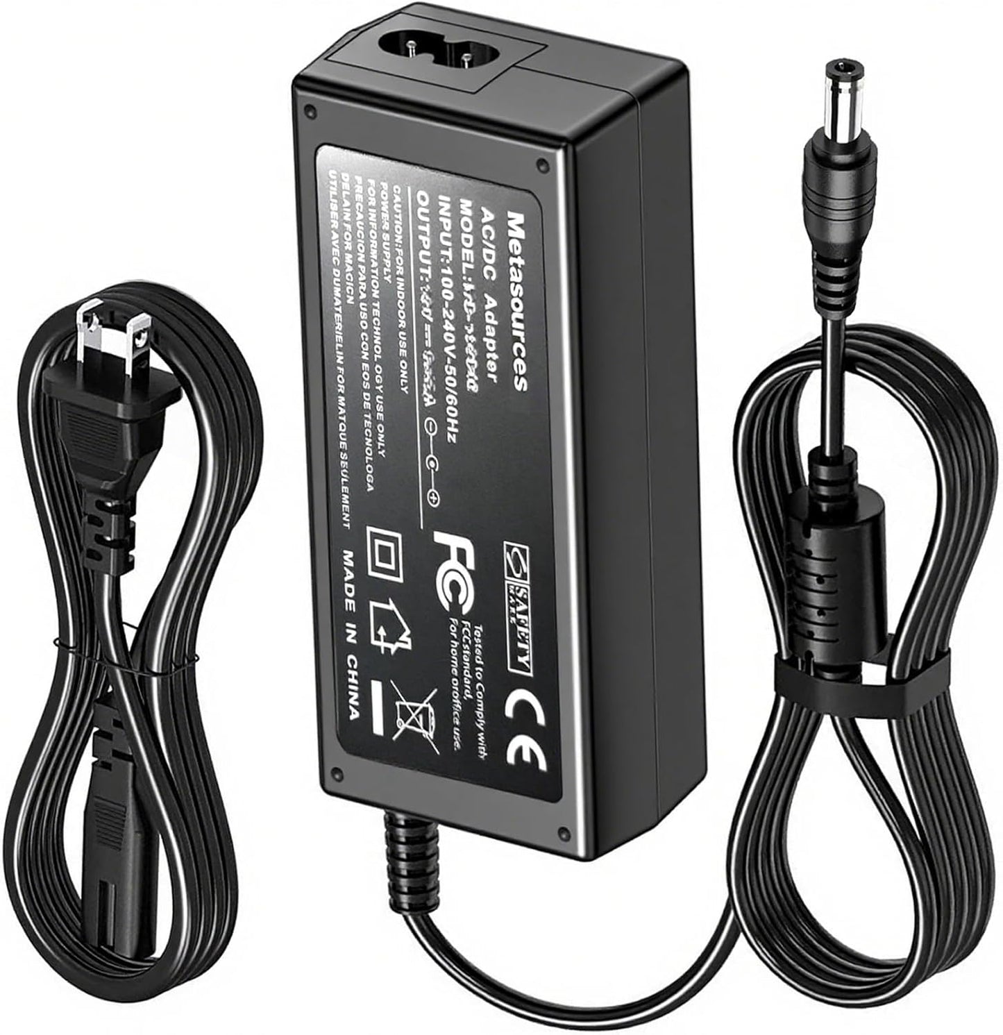 Metasources 19V E3 1080P 4K 10.0 10W AC/DC Adapter Compatible with ETOE PRO Smart Projector Video Android TV Auto Focus