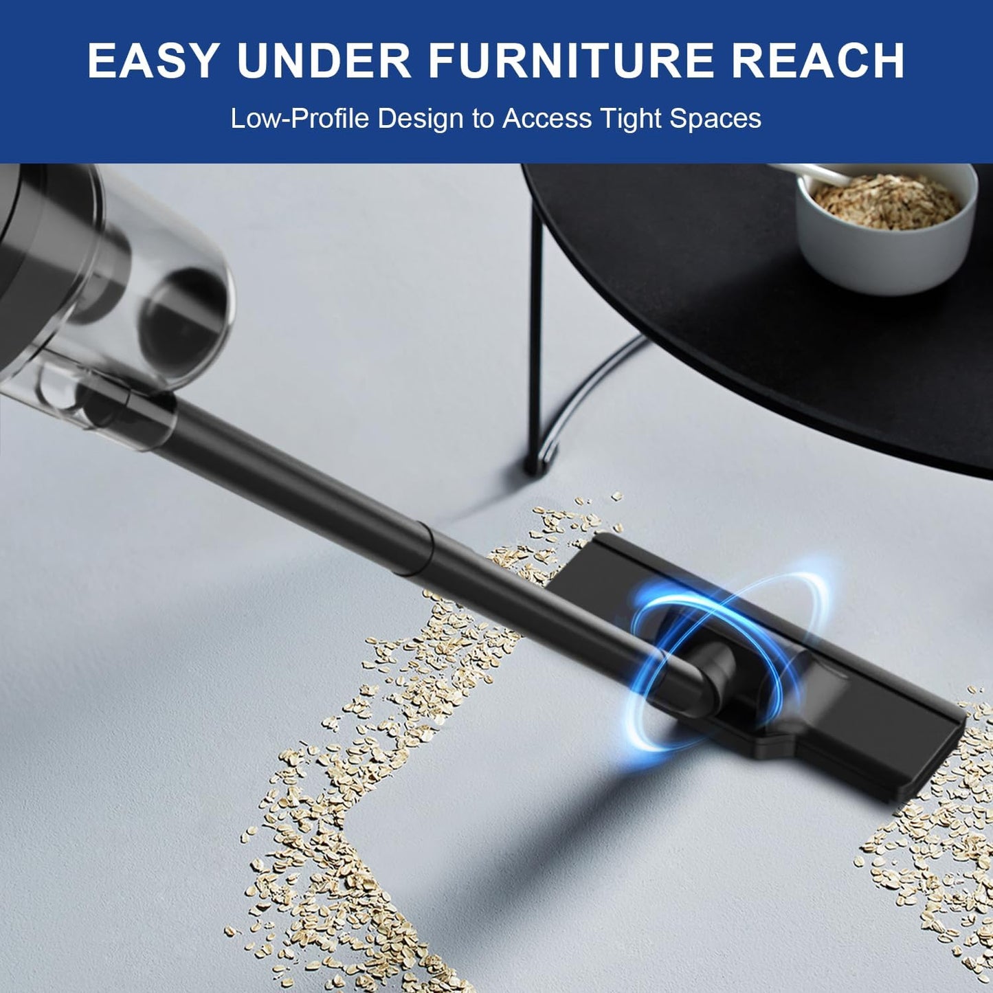 SOWTECH Corded Vacuum Cleaner - Powerful Suction Stick Vacuum for Home | 6-in-1 Lightweight & Handheld