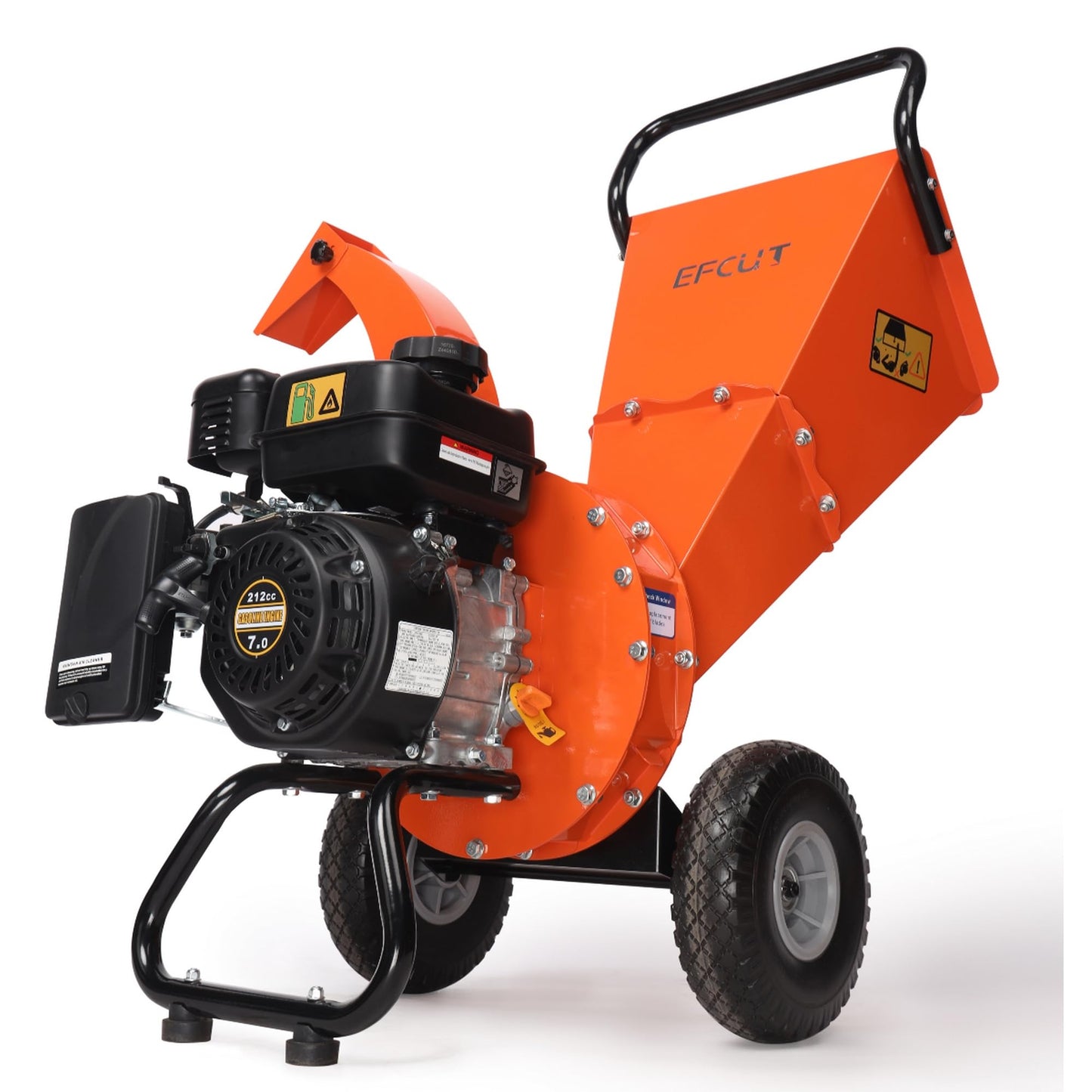 EFCUT C30 LITE Wood Chipper Shredder Mulcher Heavy Duty 7 HP 212cc Gas Powered 3 Inch Max Capacity 1-Year Warranty After Product Registration