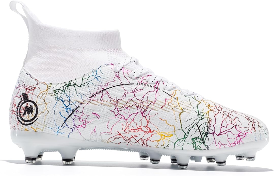 Boy Soccer Cleats Big Kids Soccer Shoes Professional Soccer Cleats Shoes,Unisex Soccer Sneakers for Little Kids Athletic