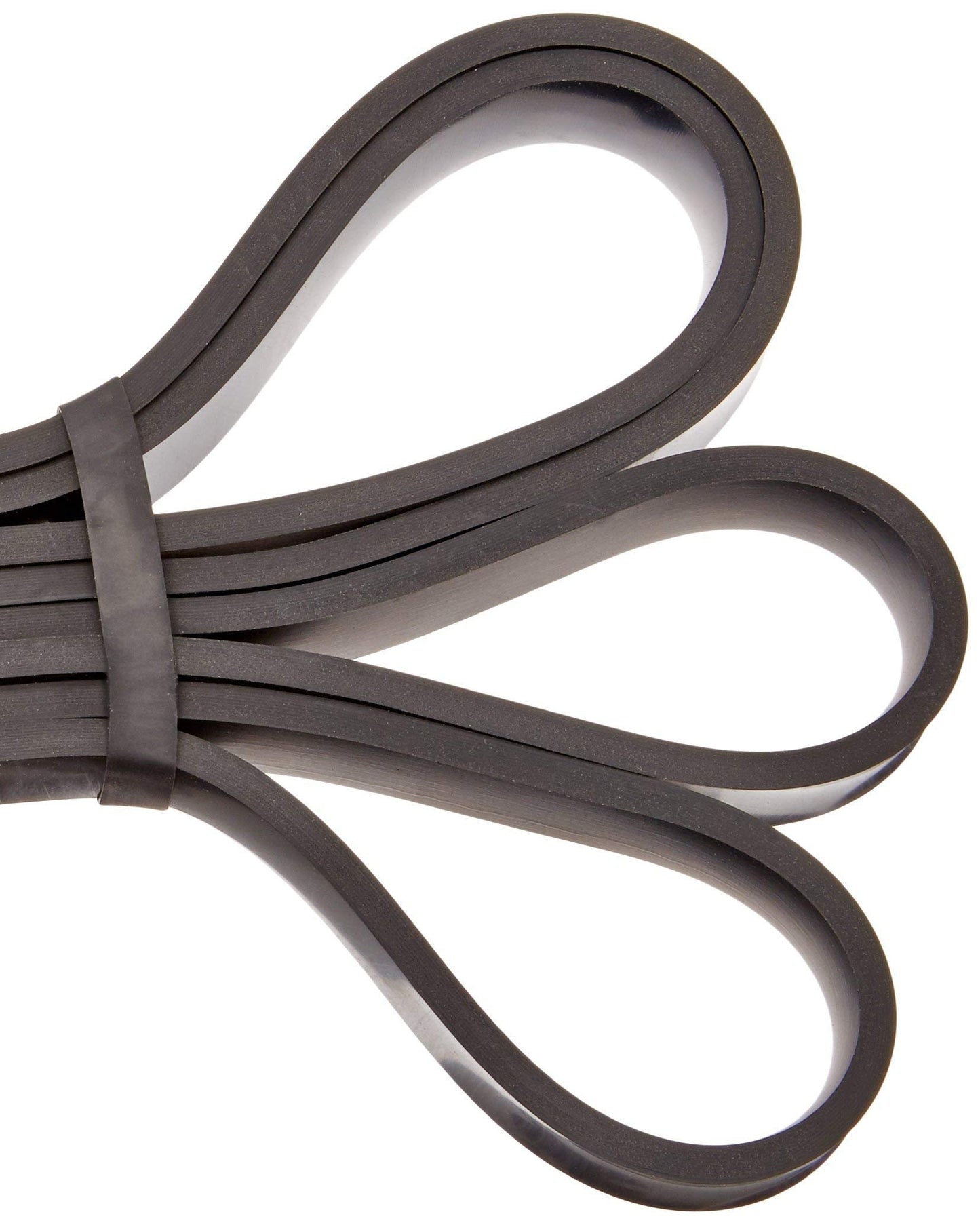 Amazon Basics Resistance Pull-Up Bands for Exercise, Workout, Stretching and Muscle Training, 3/4 Inches, 30 to 60 Pounds, Black