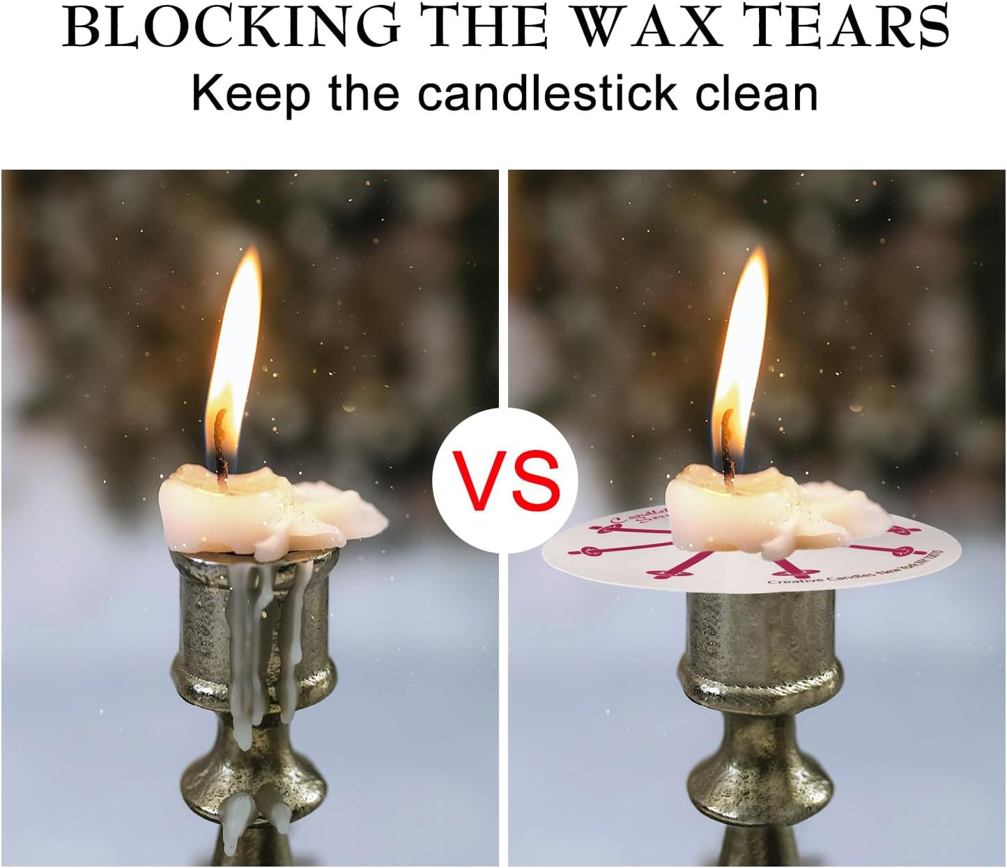 Skiennix Unscented White Church Candles - 150 Packs with Drip Protectors for Vigil Services