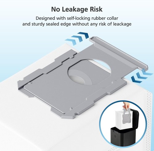 iRobot Vacuum Bags - 16 Pack Replacement Bags for Roomba i7+, i8+, i3+, i4+, i5+, i6+ | Compatible with Clean Base Models