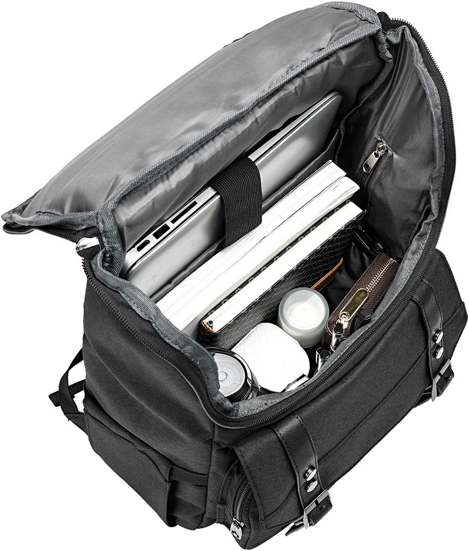 YALUNDISI Backpack Backpack Backpack 15.6 Inch Vintage Travel Laptop with usb Charging Port for Women & Men College
