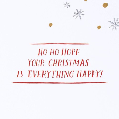 American Greetings Christmas Card - Everything Happy Design | Perfect for Holiday Cheer