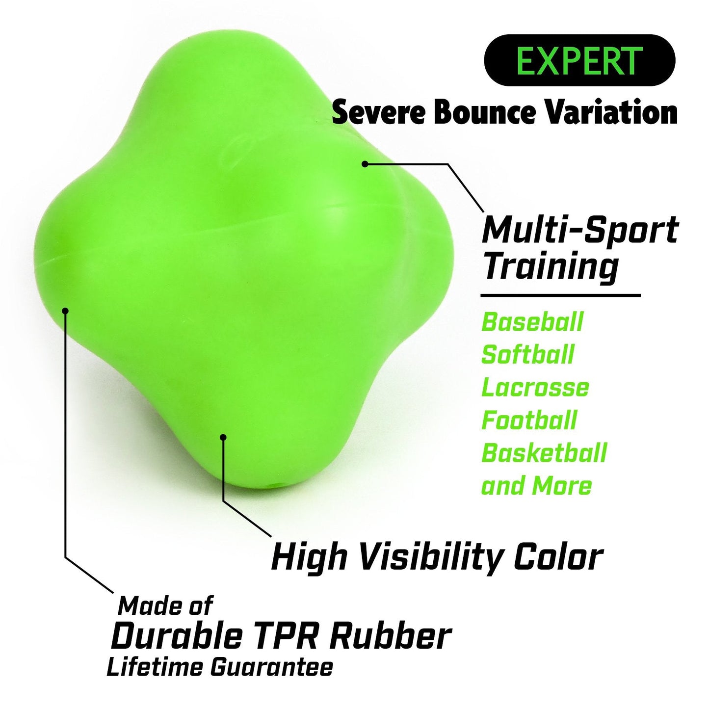 GoSports Expert Design Reaction Ball